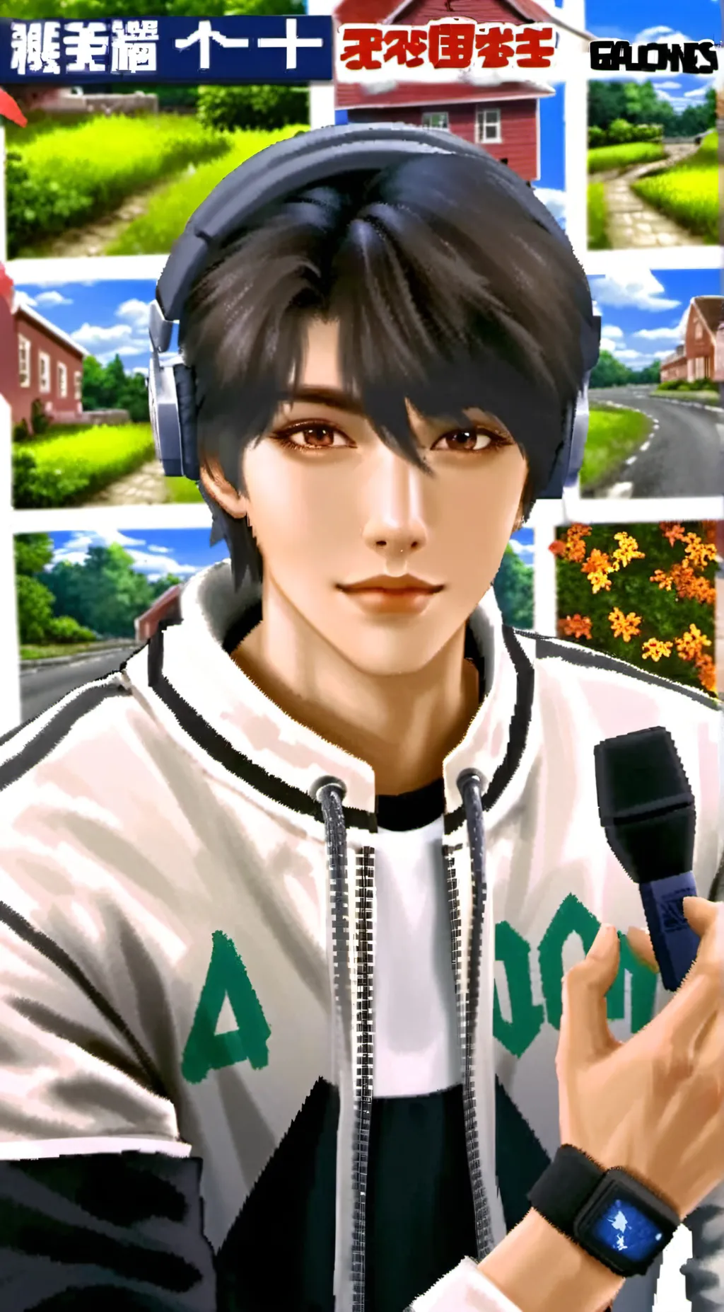 ai character: Carter background