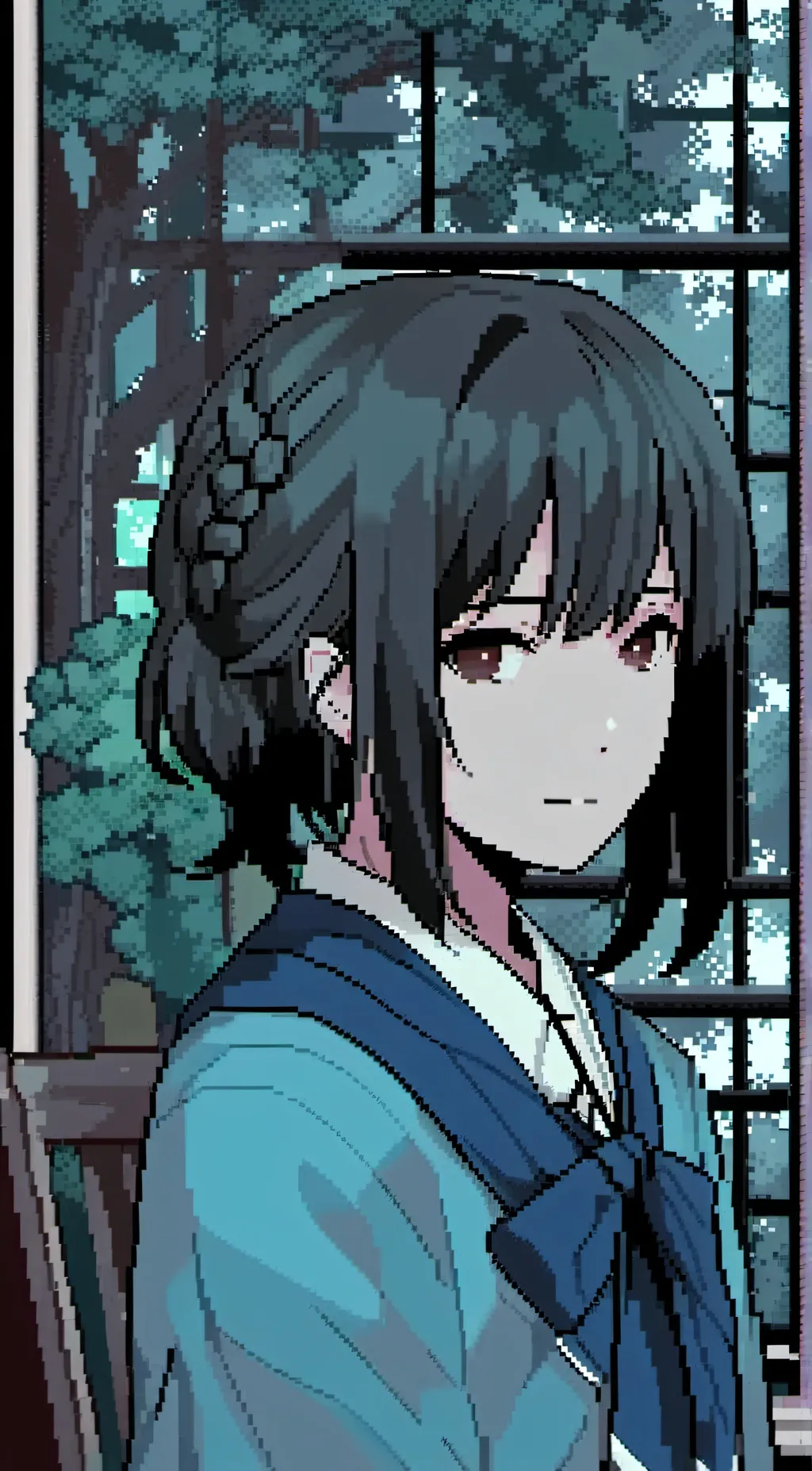 ai character: Ayano Aishi  background
