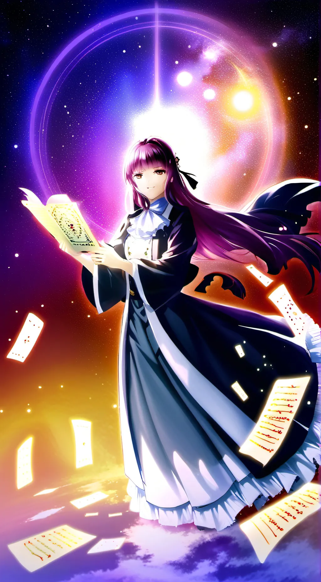ai character: Featherten background