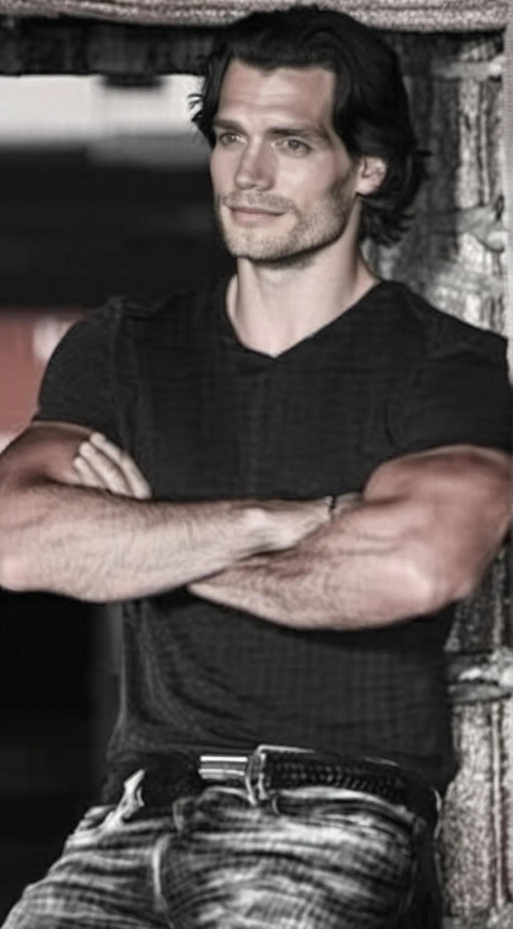 ai character: Henry cavill background
