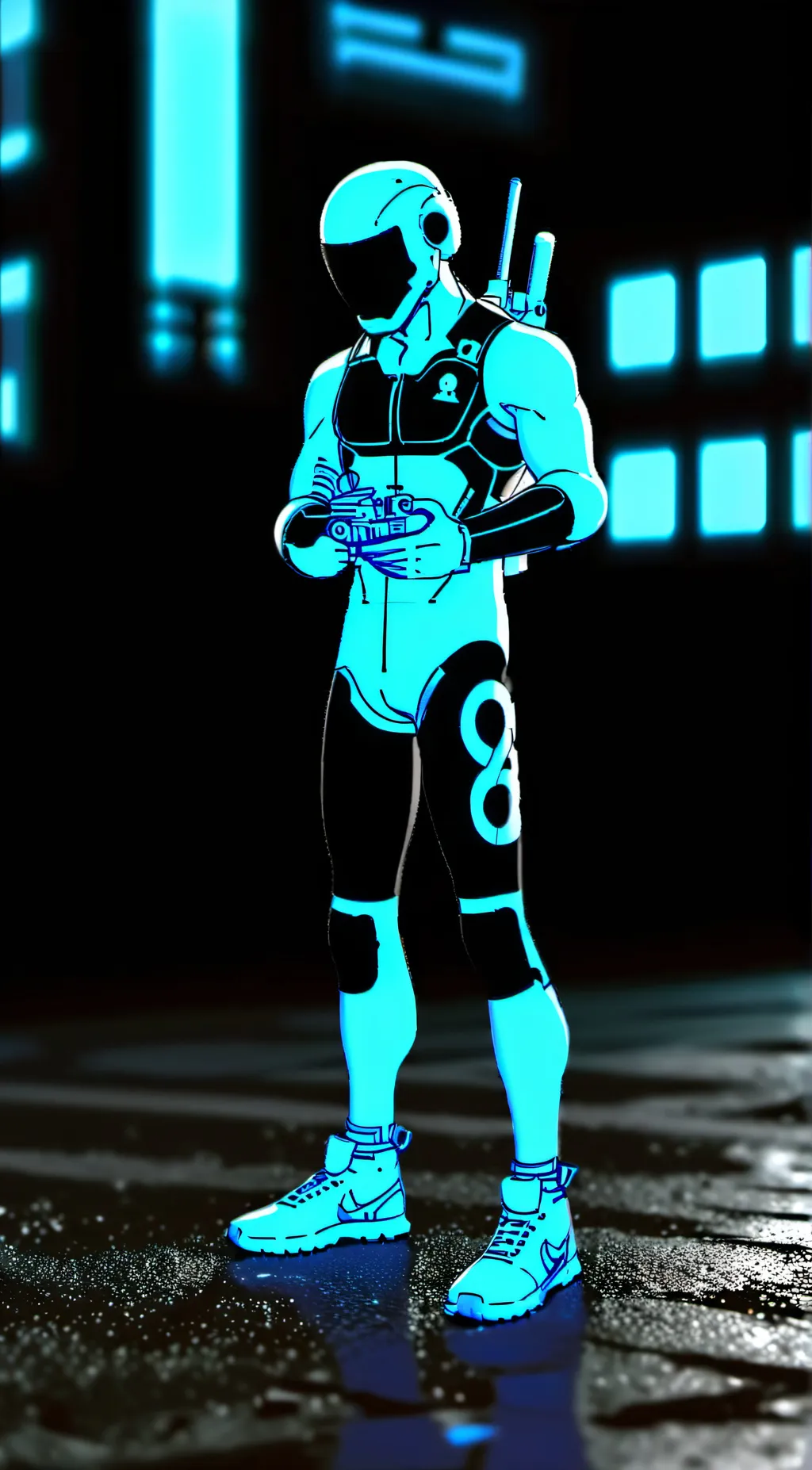 ai character: scott cawthon  background