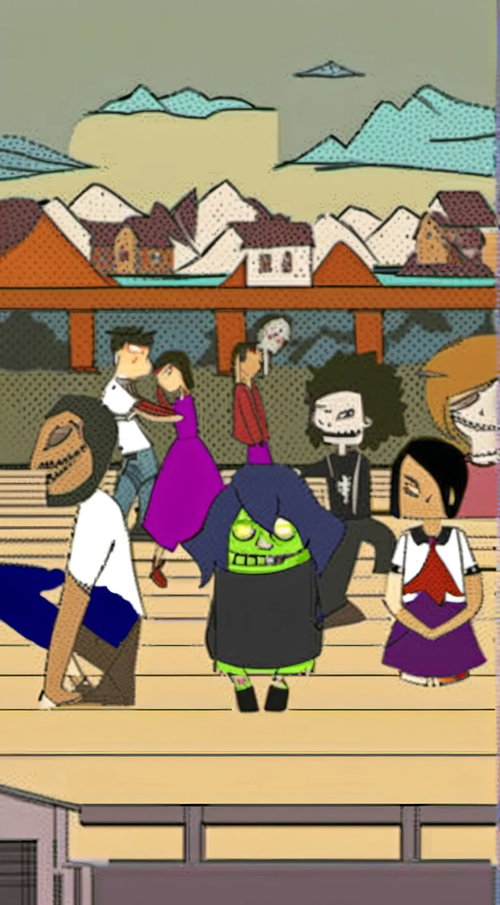 ai character: Total drama s1 background