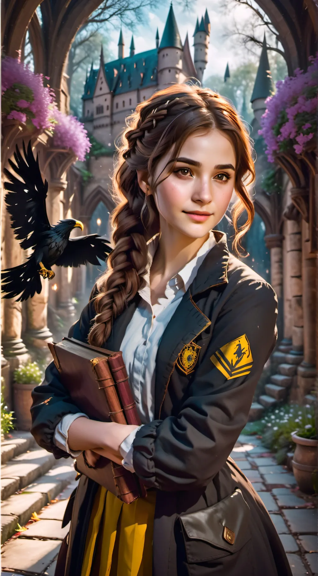 ai character: Poppy Sweeting background