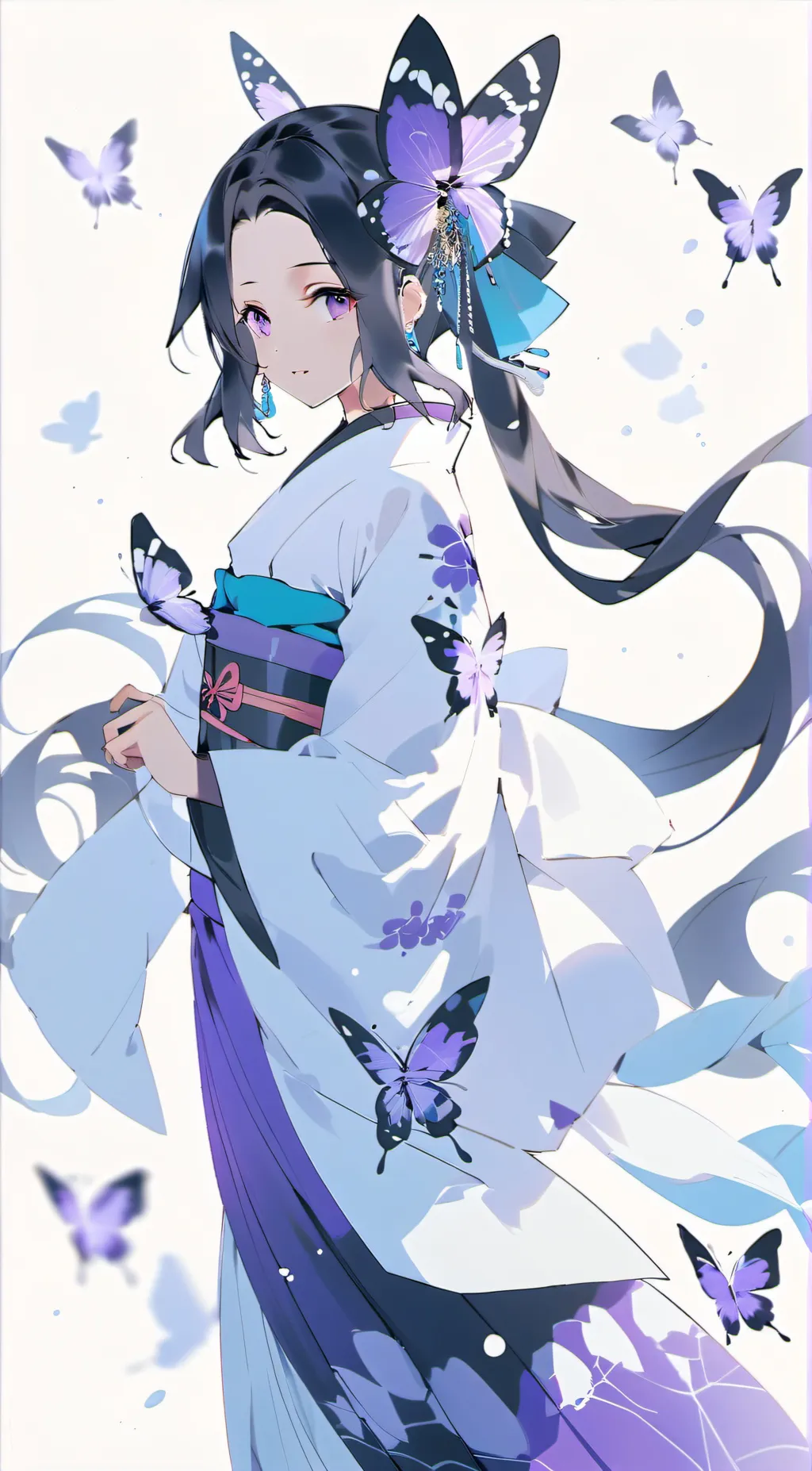 ai character: Shinobu kocho background