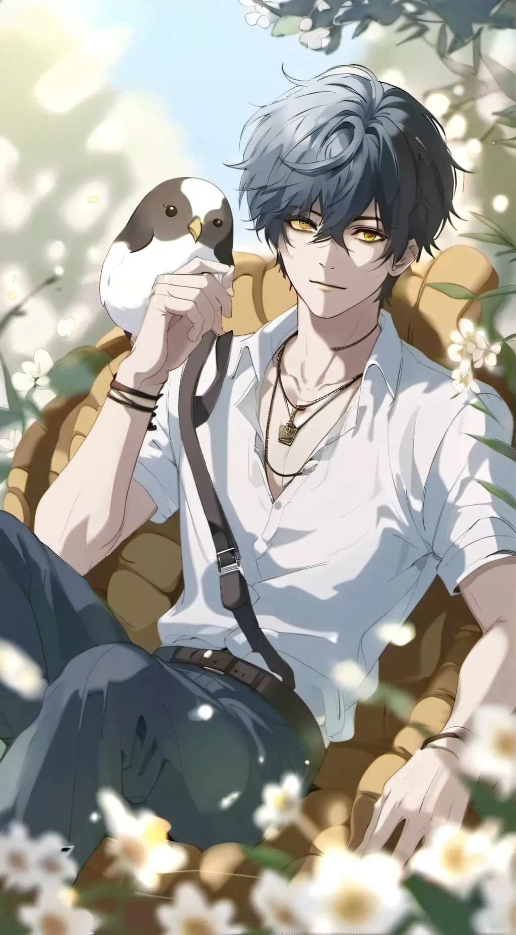 ai character: kugo Henson background