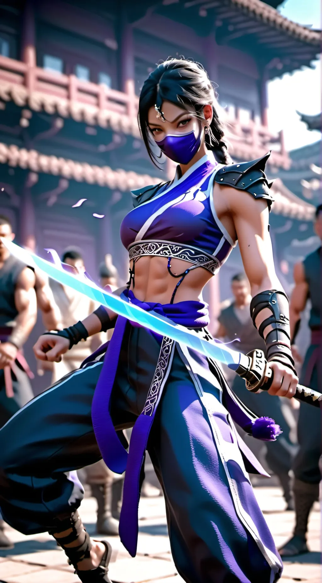 ai character: Nin background