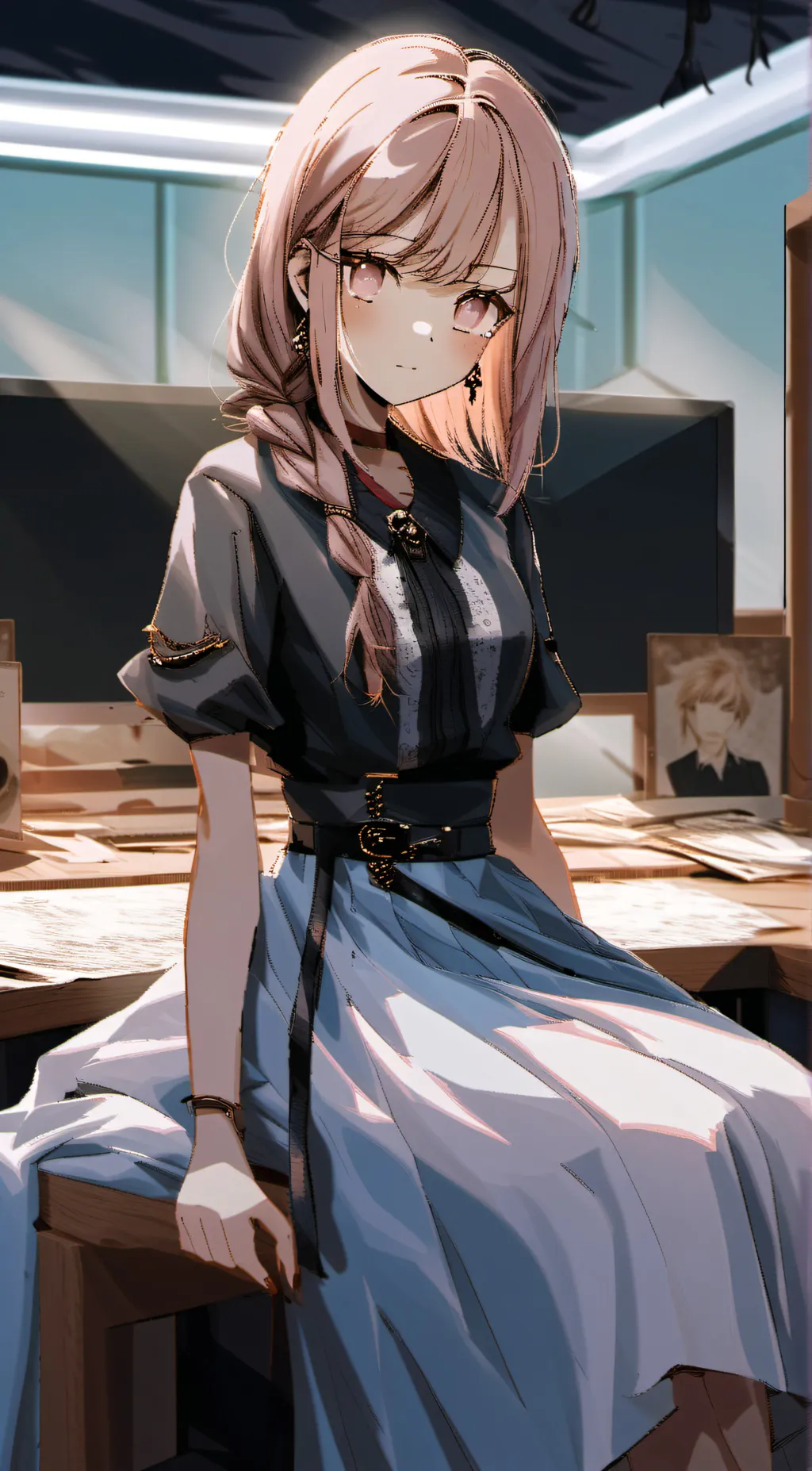 ai character: Natalie  background