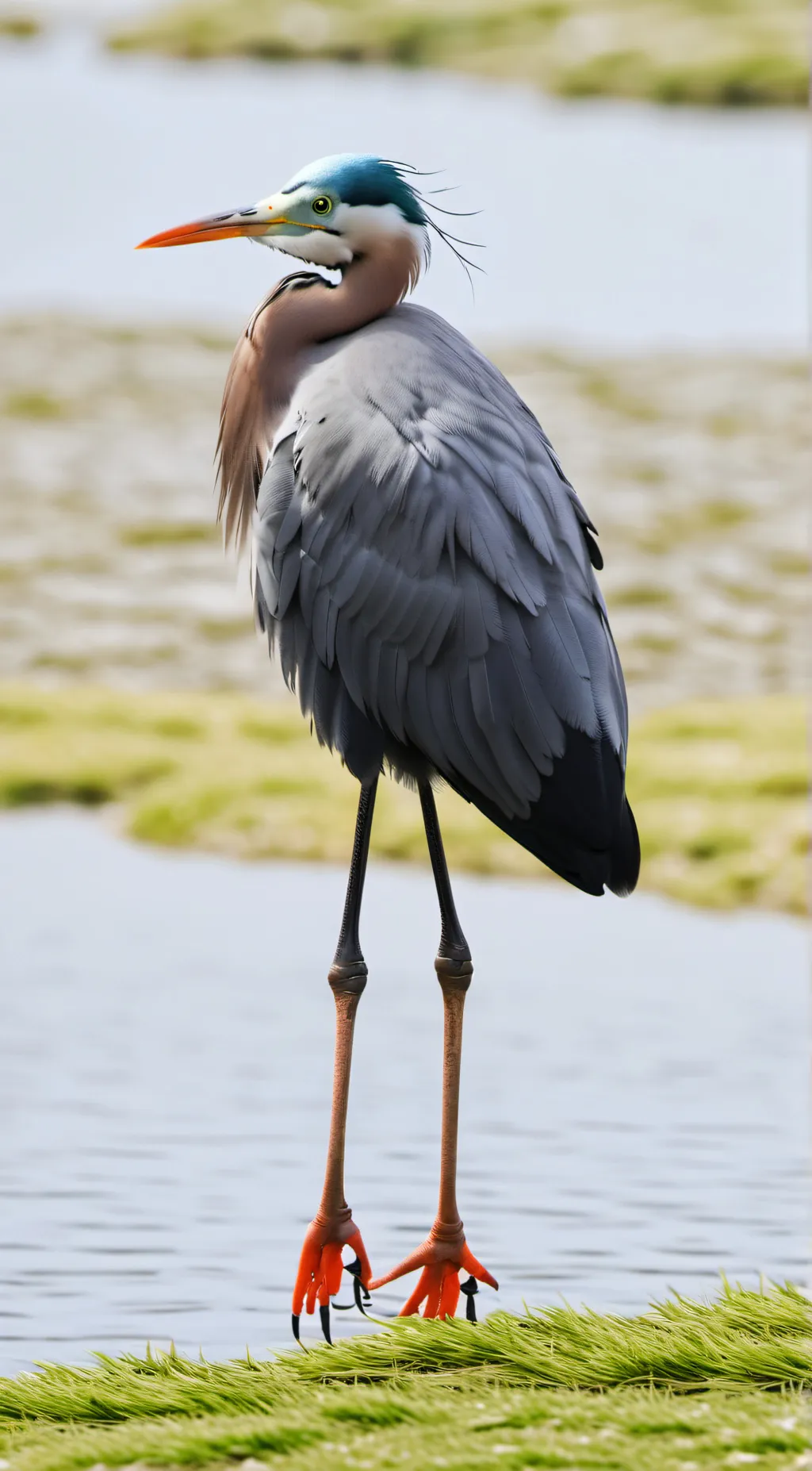 ai character: Bird background