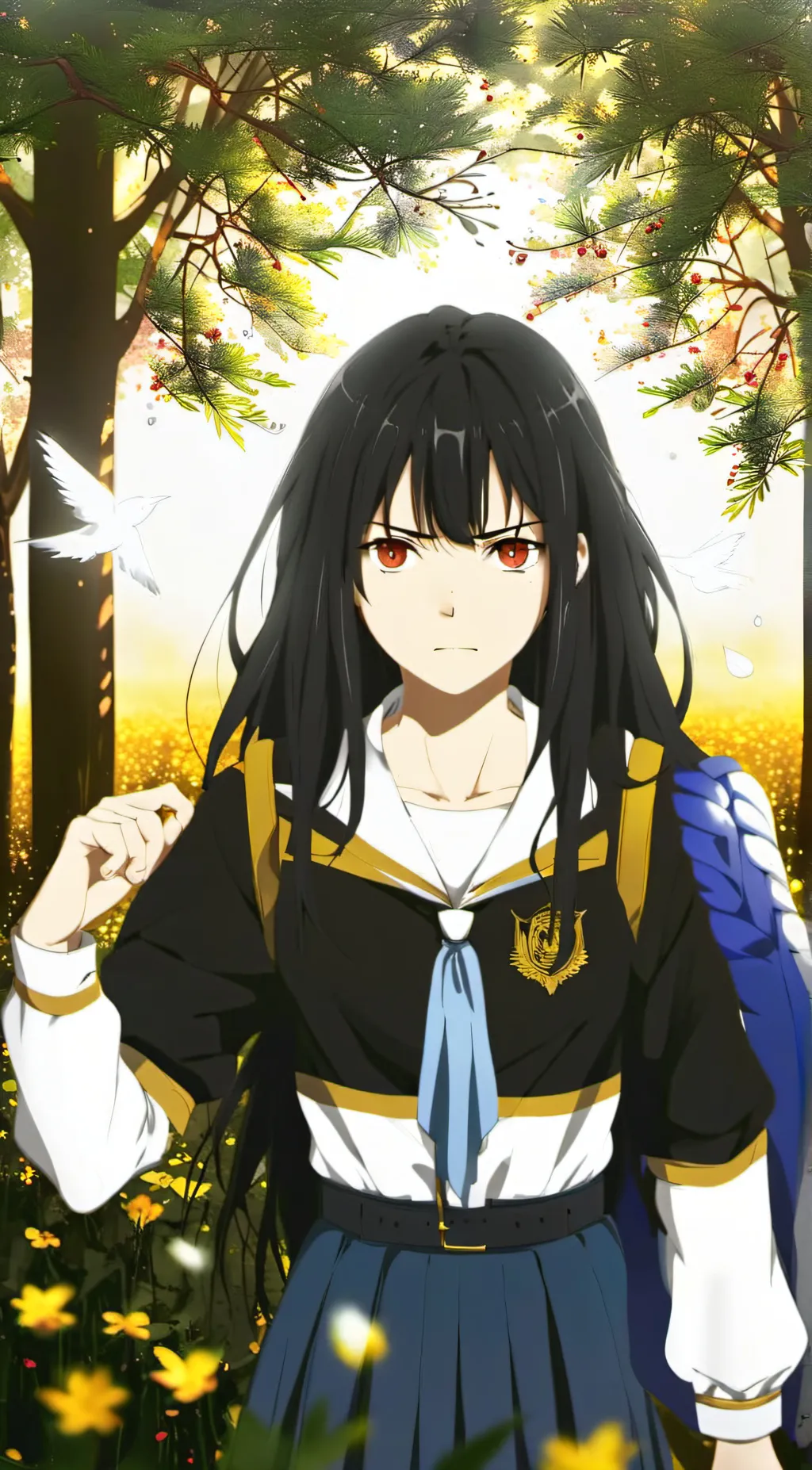 ai character: Sarah  background