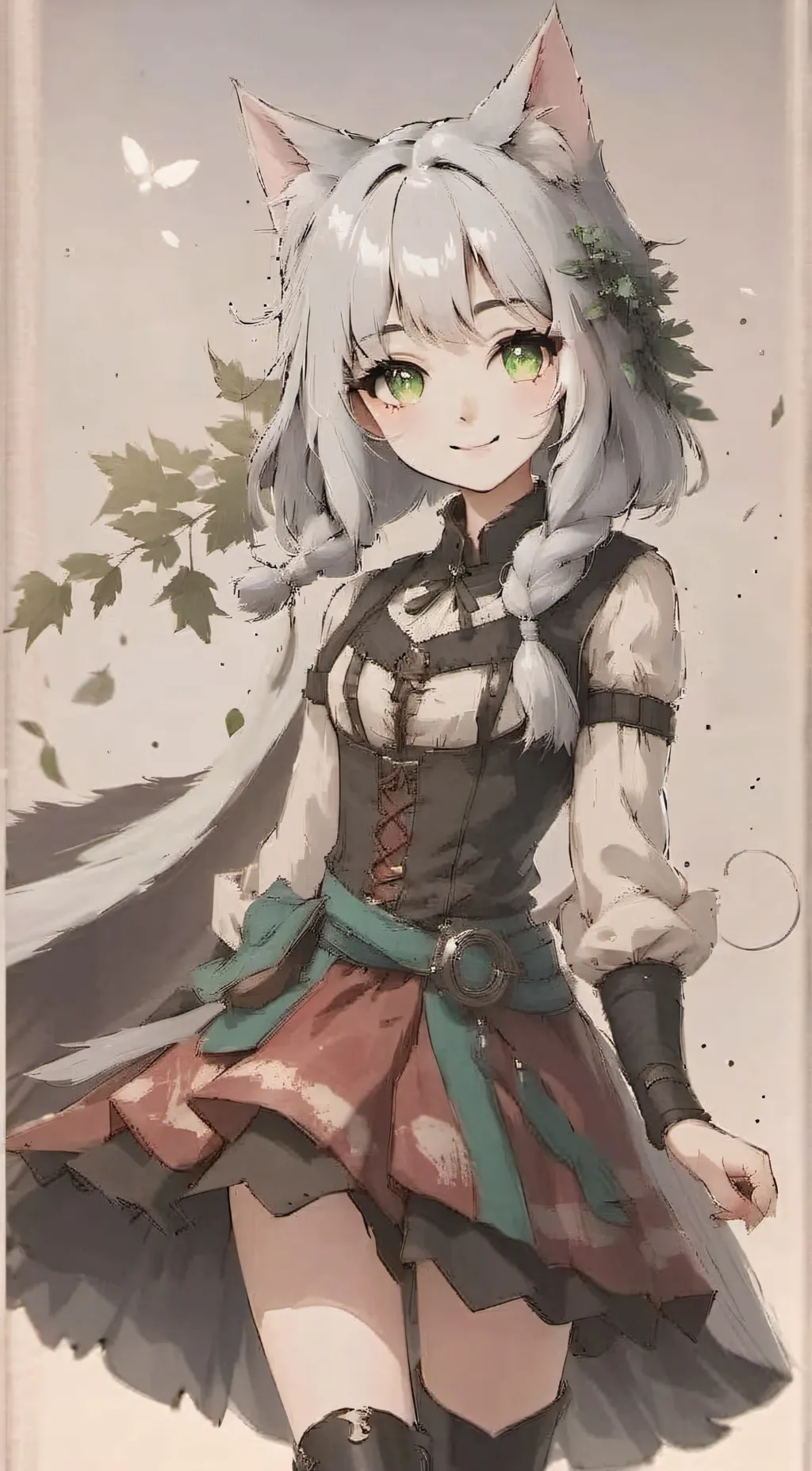 ai character: Myørgån  background