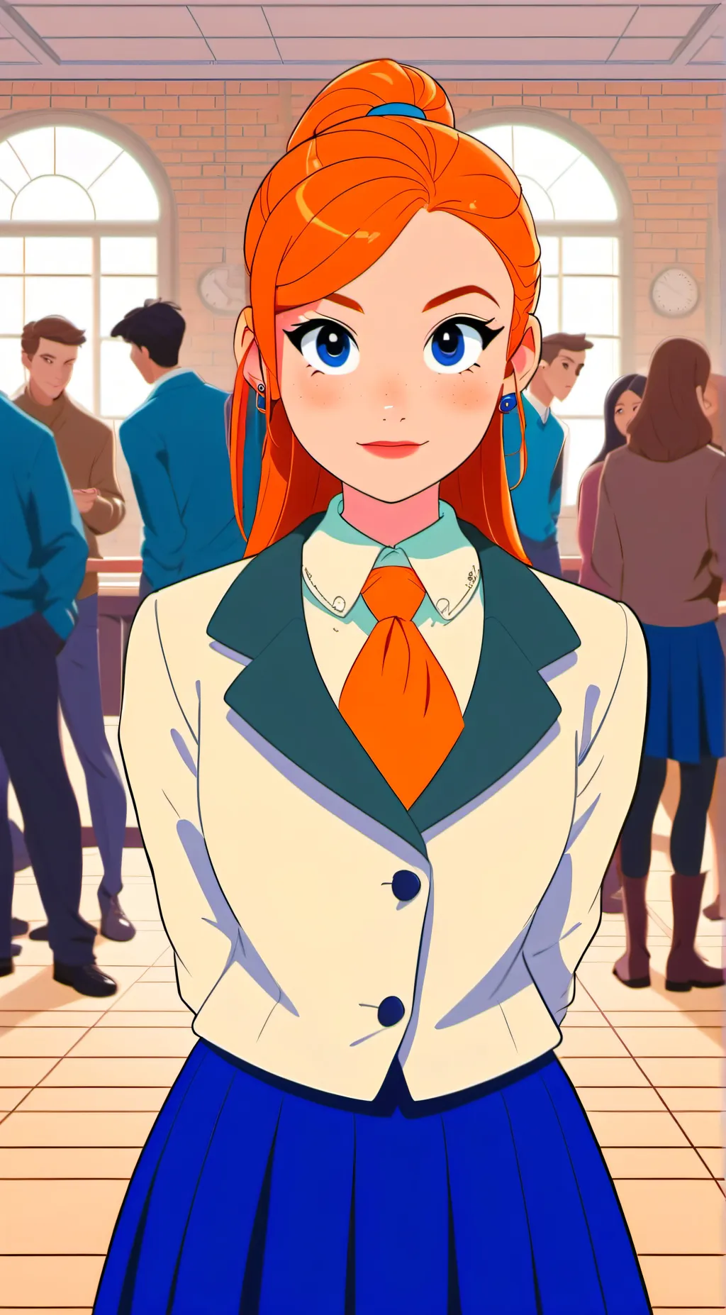 ai character: Florence background