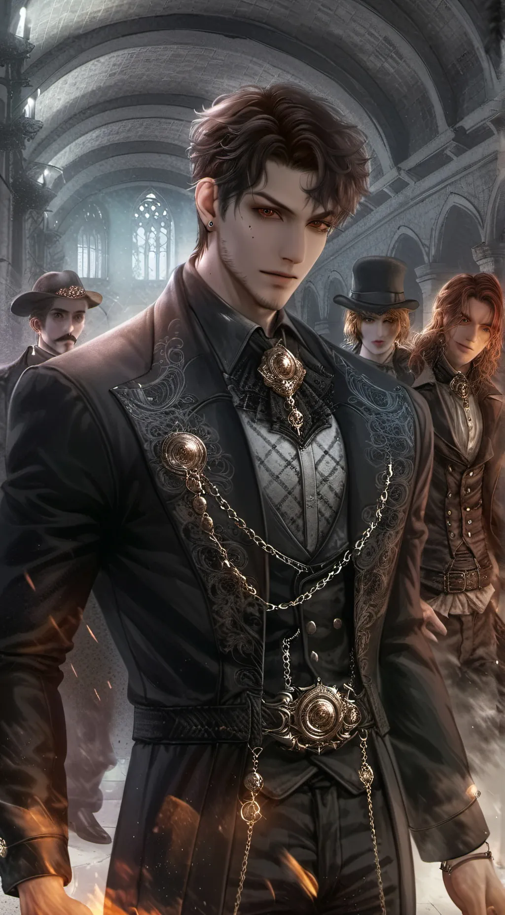 ai character: Edward background