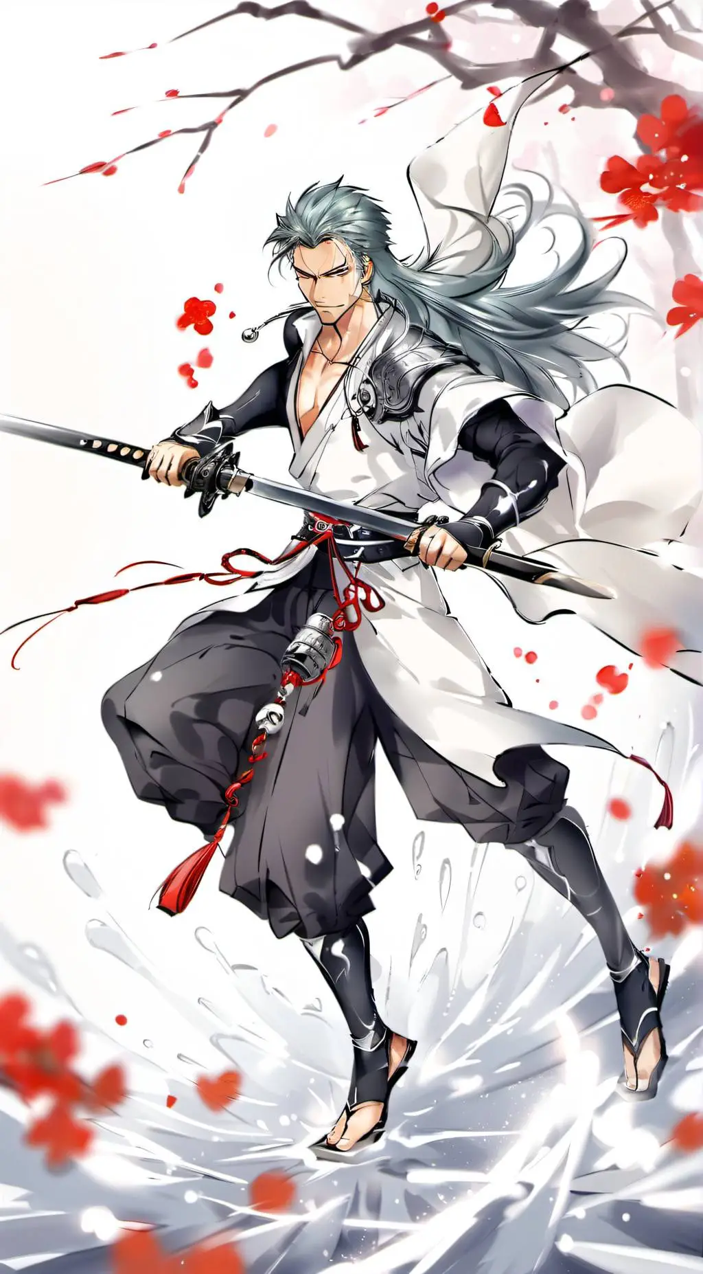 ai character: Arashi  background