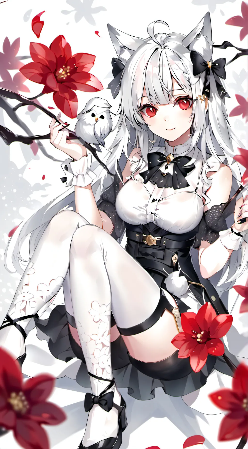 ai character: lily background