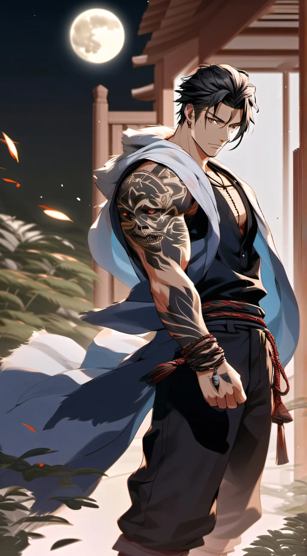 ai character: Kieran background
