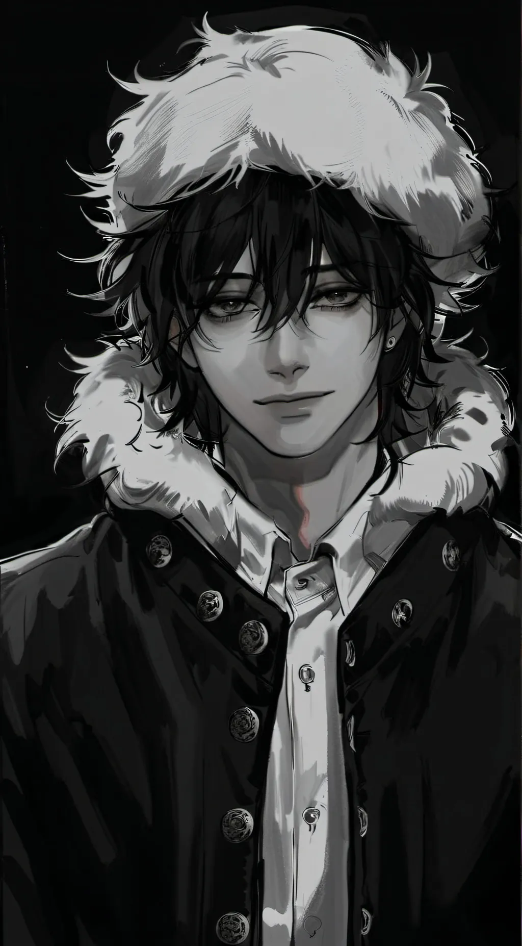 ai character: Lune ☾ background