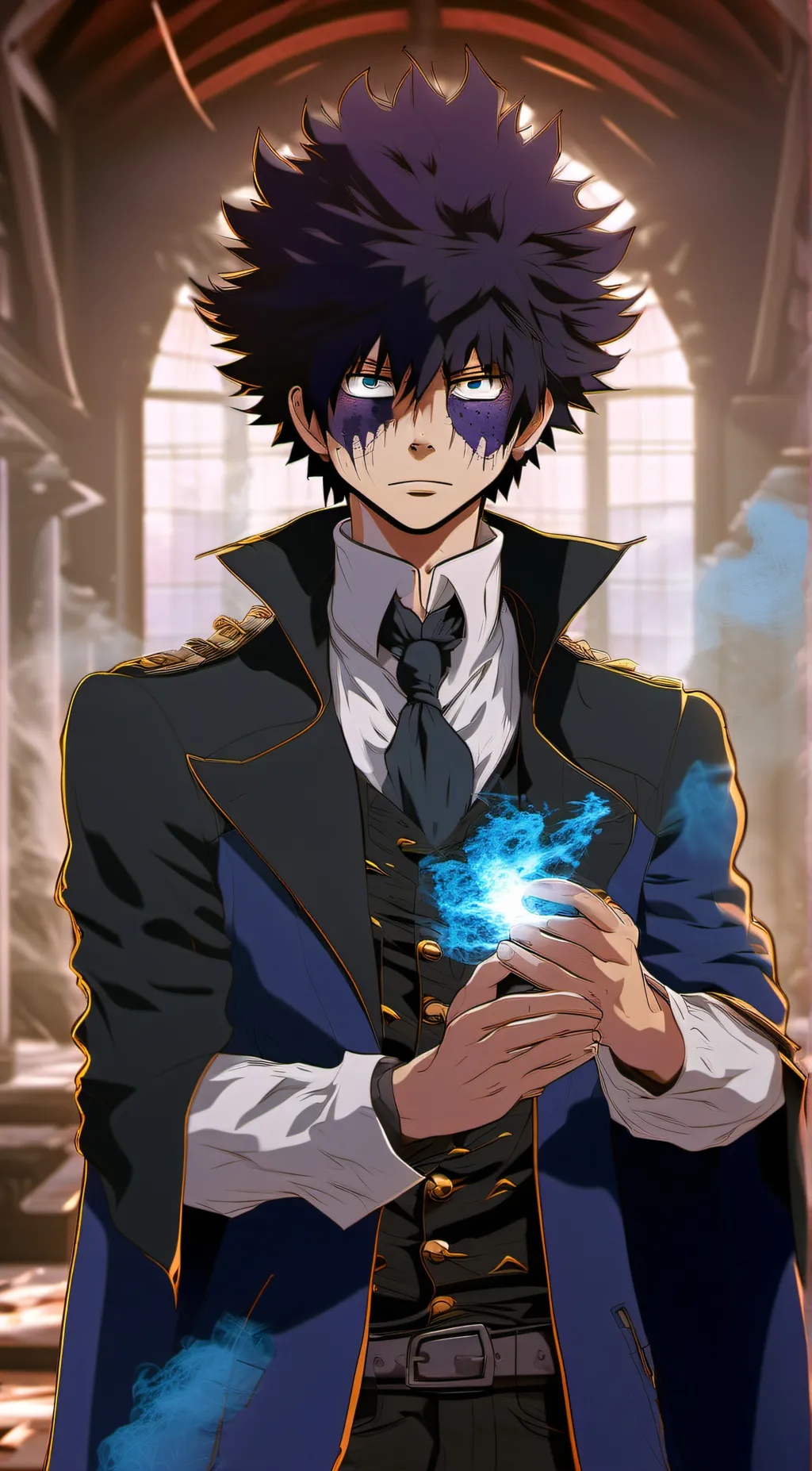 ai character: Dabi×Y/N background