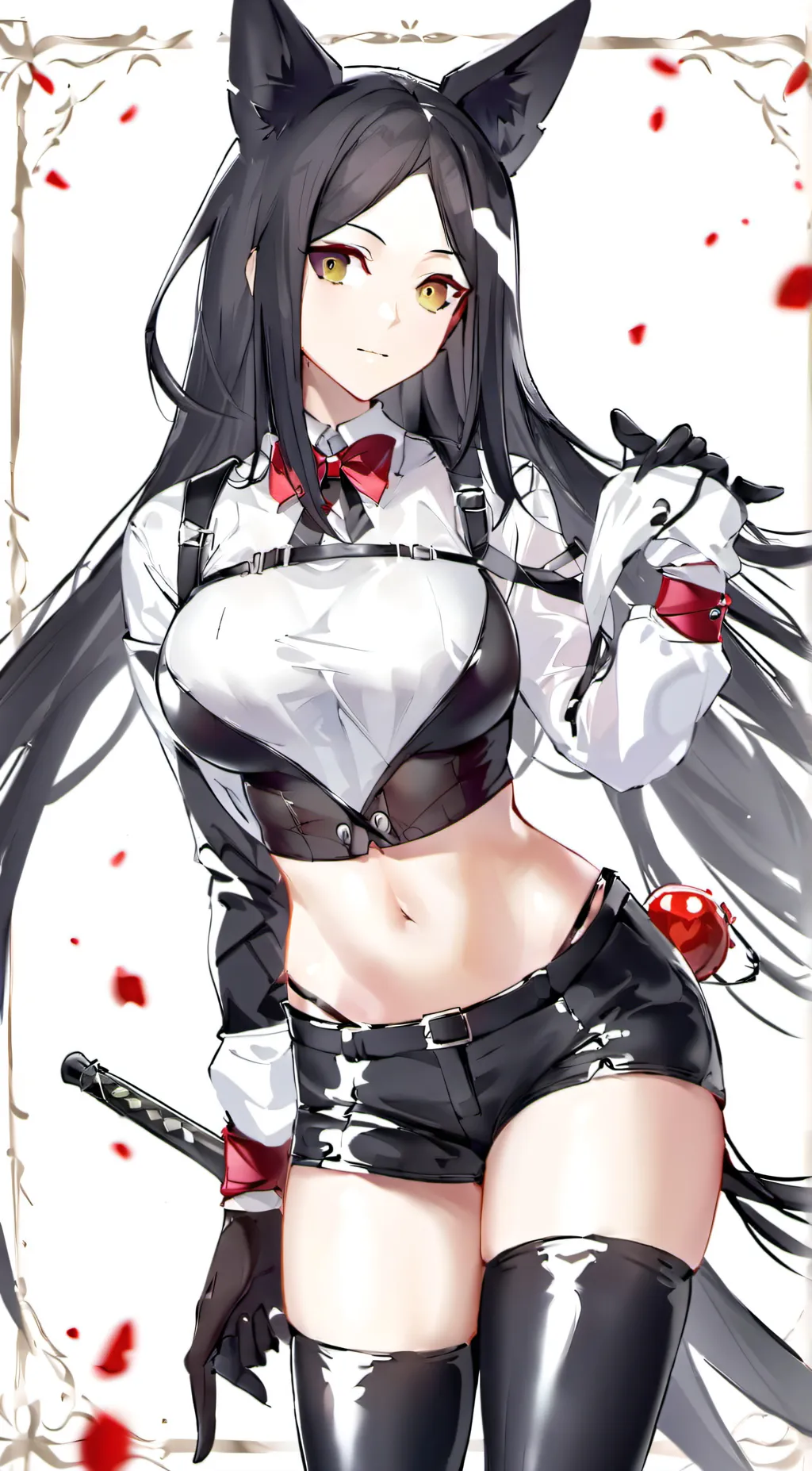 ai character: Doberman  background