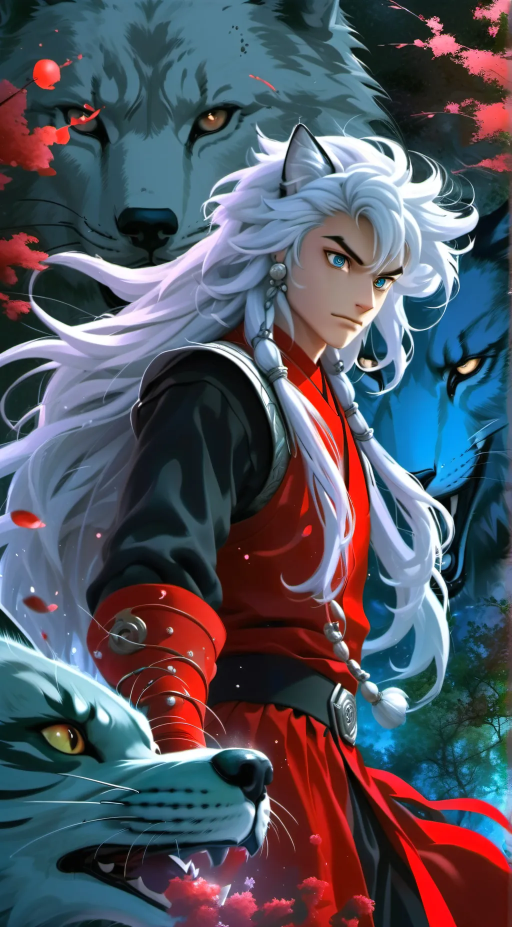 ai character: Inuyasha  background