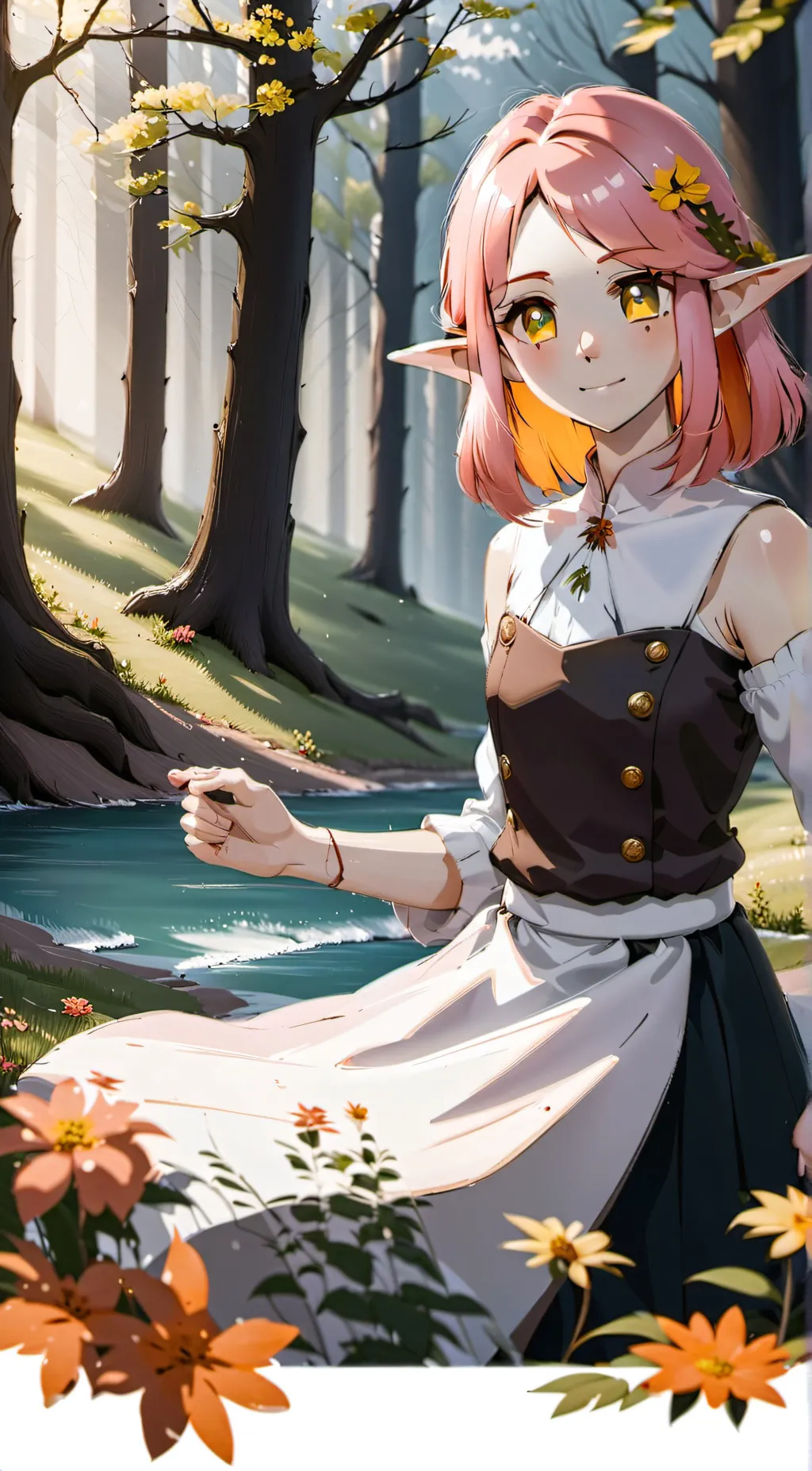 ai character: Evelyn background