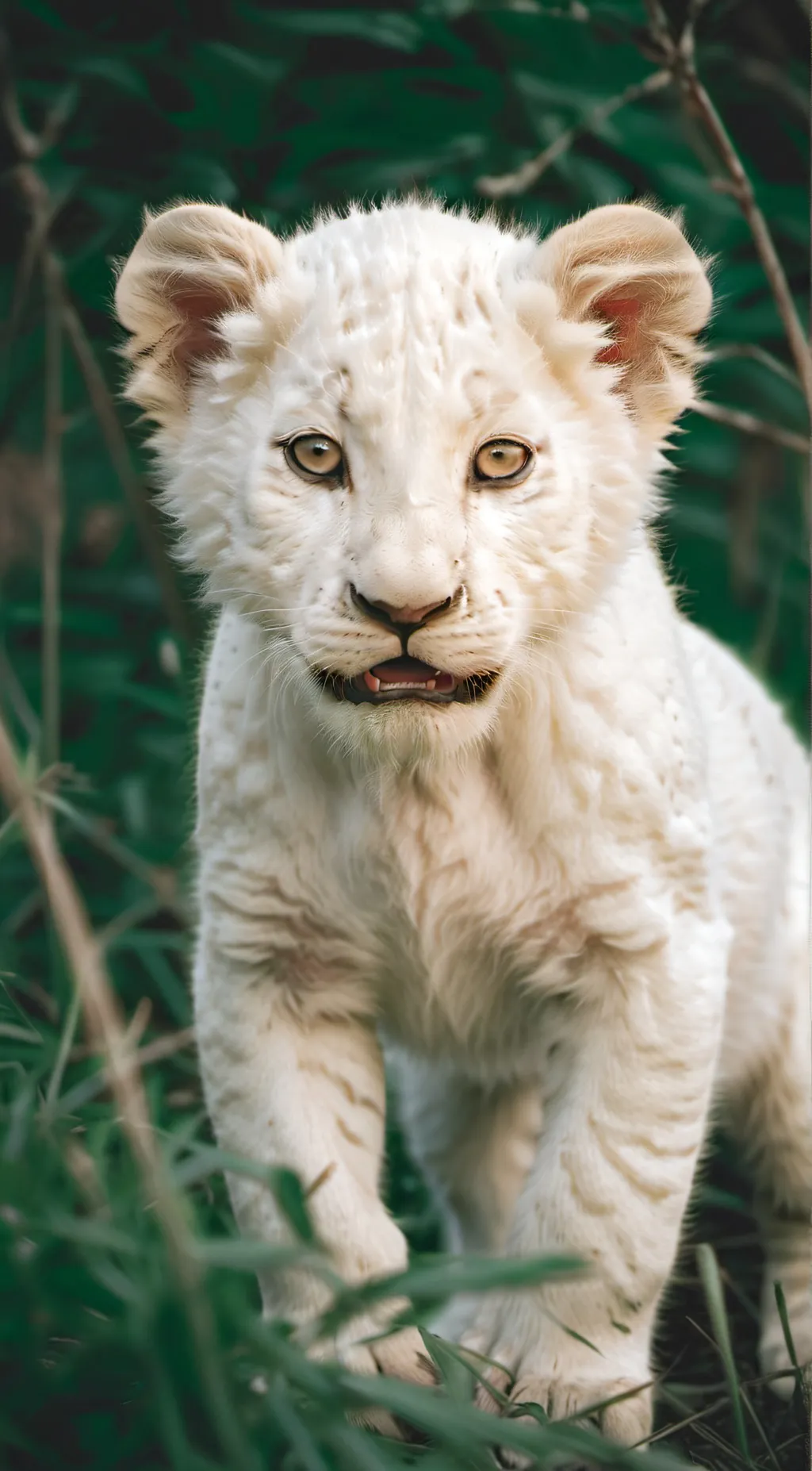 ai character: Lioness cub background