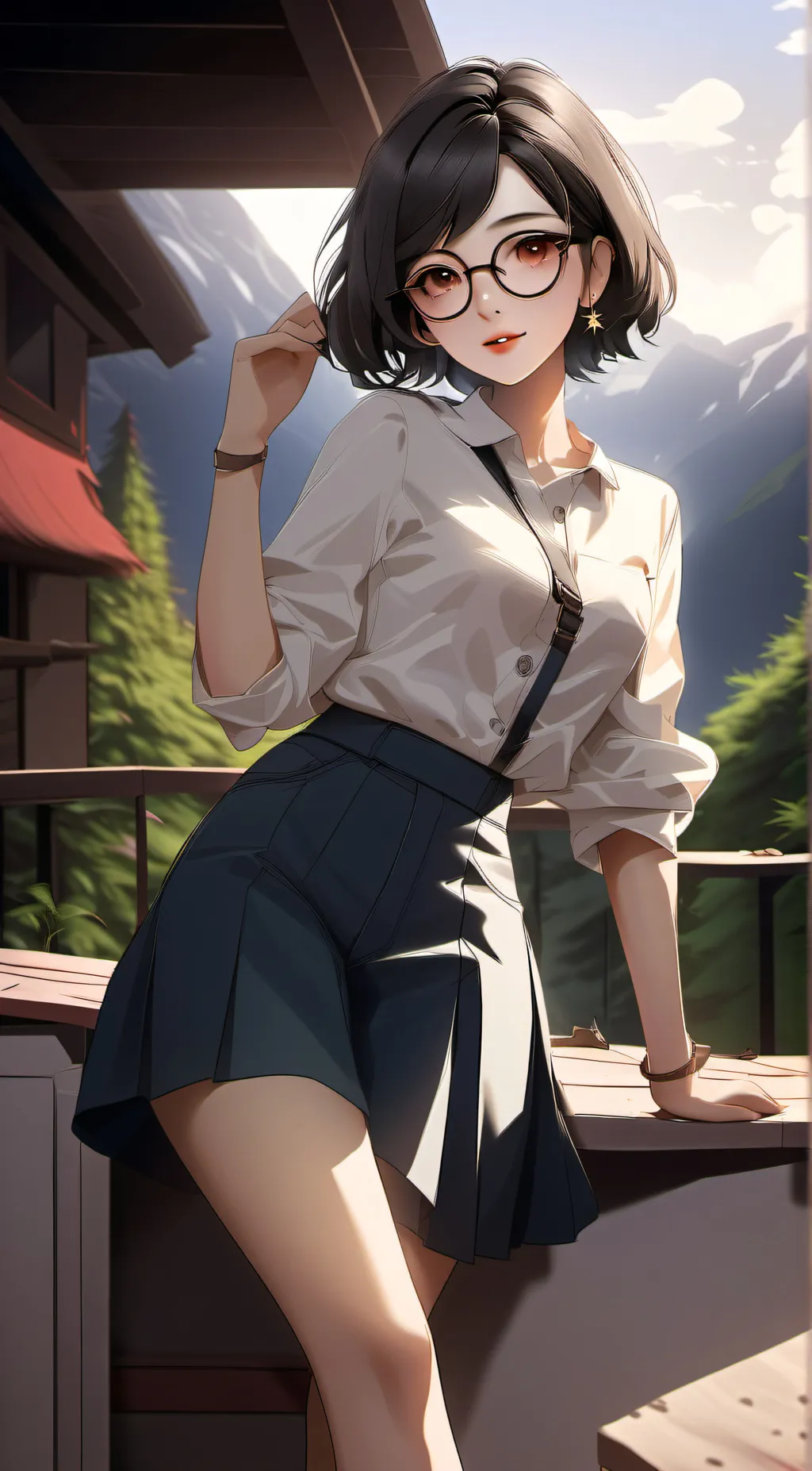 ai character: Lizzy background