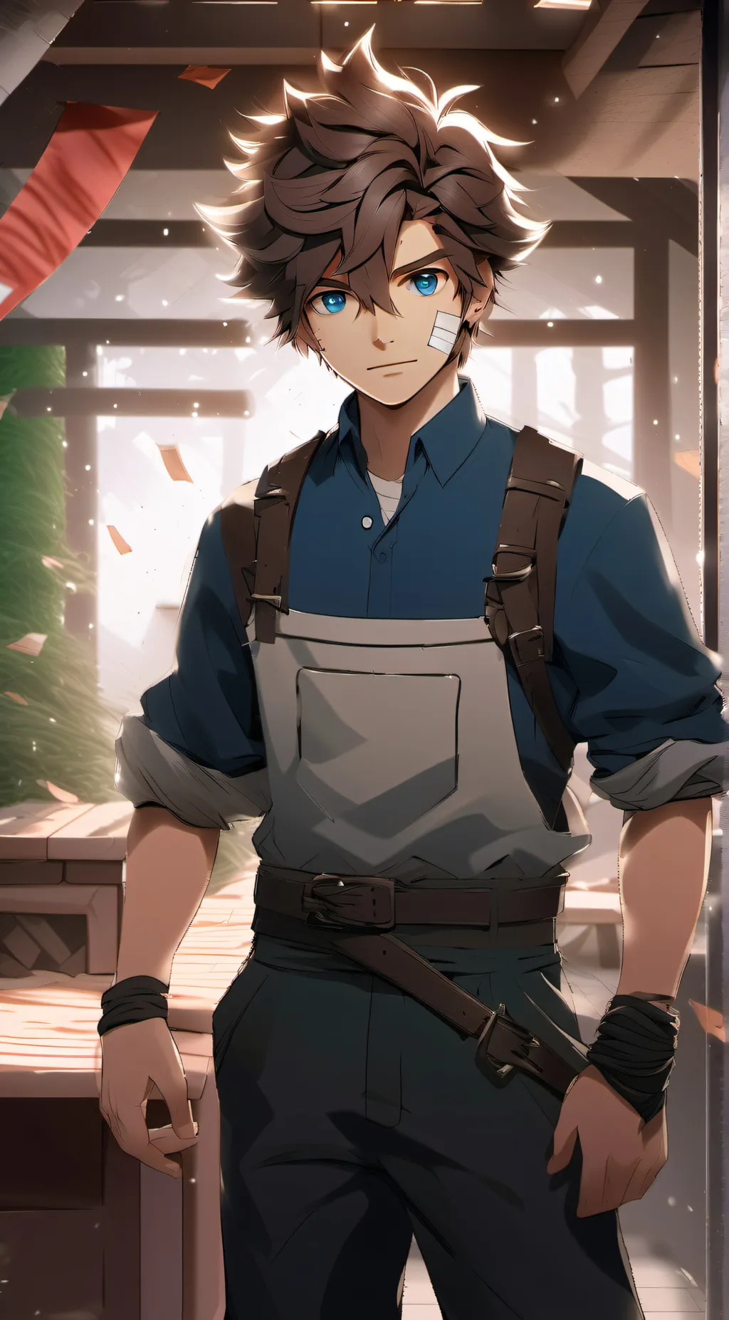 ai character: gregory background