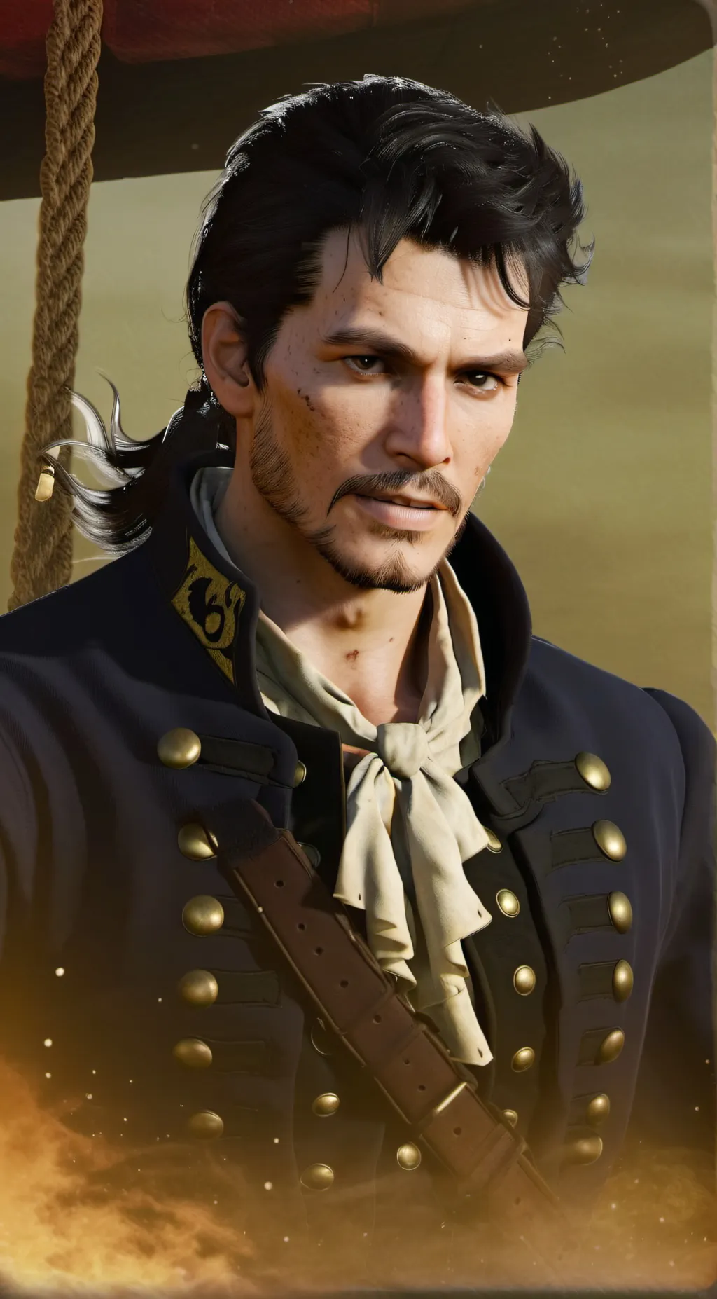 ai character: Drave Smith (RF)  background