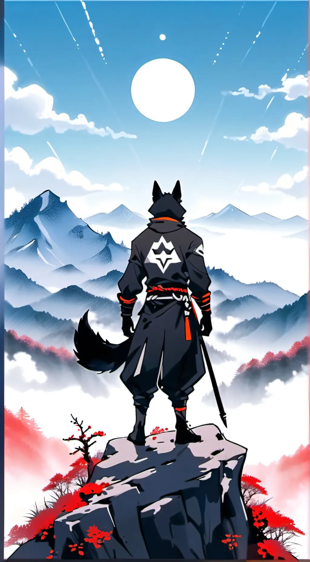 ai character: vitor o lobo background