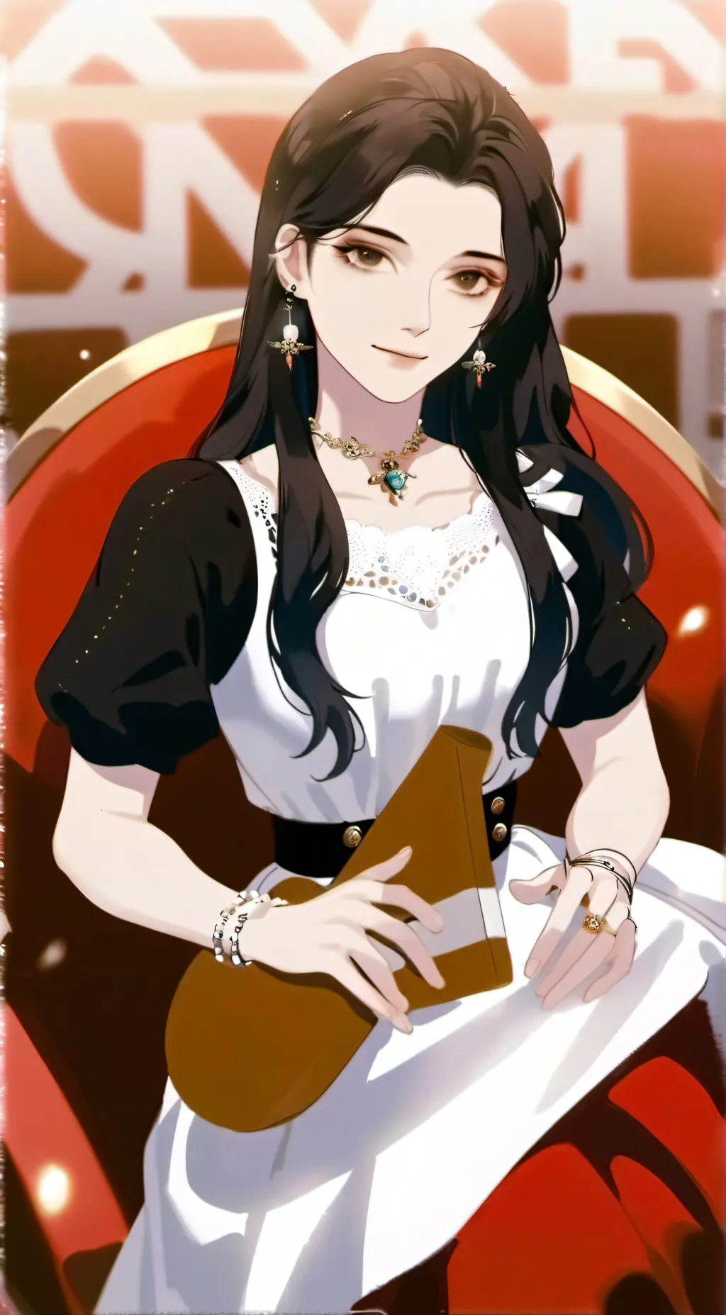 ai character: Bella  background