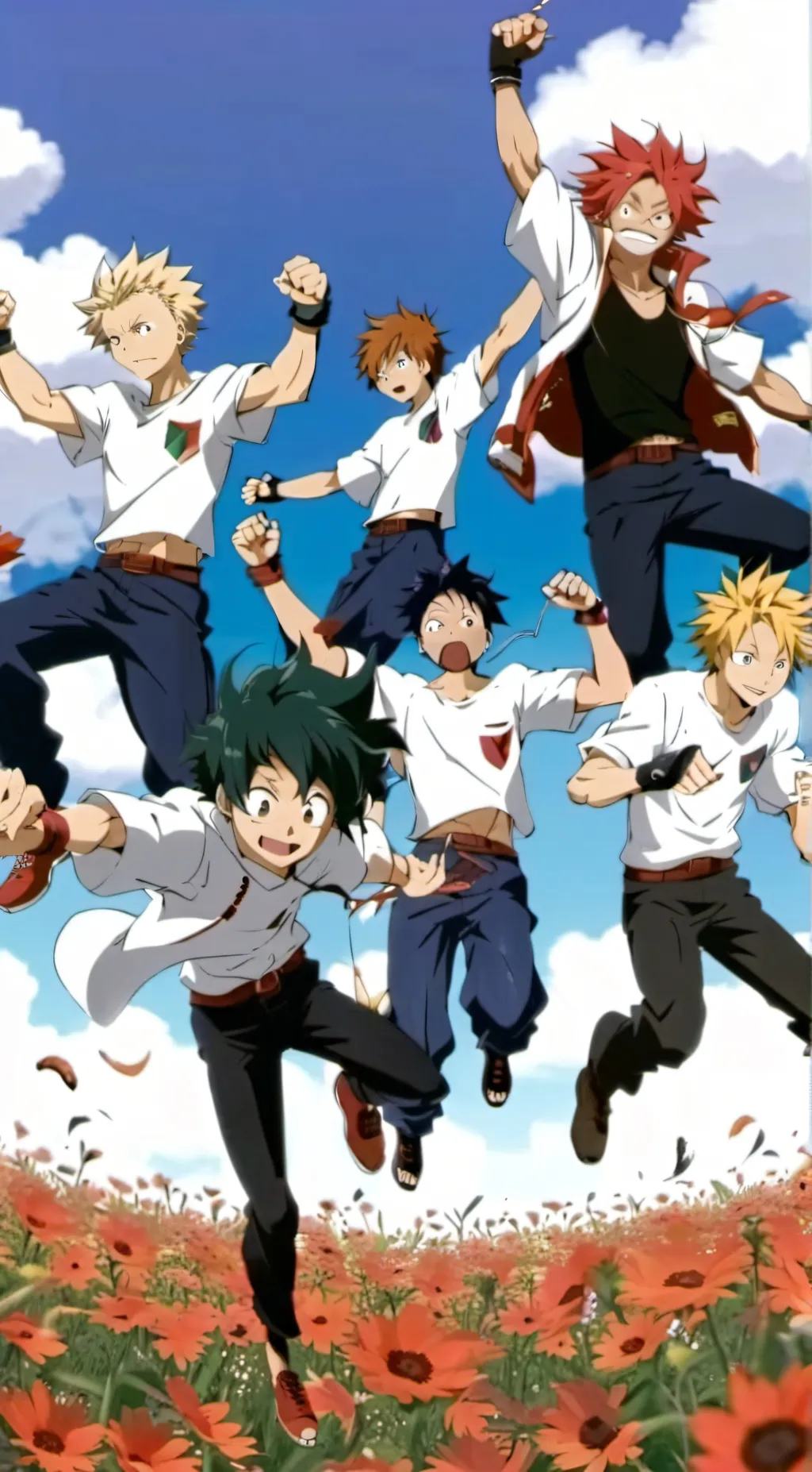 ai character: Deku got blackwhip background