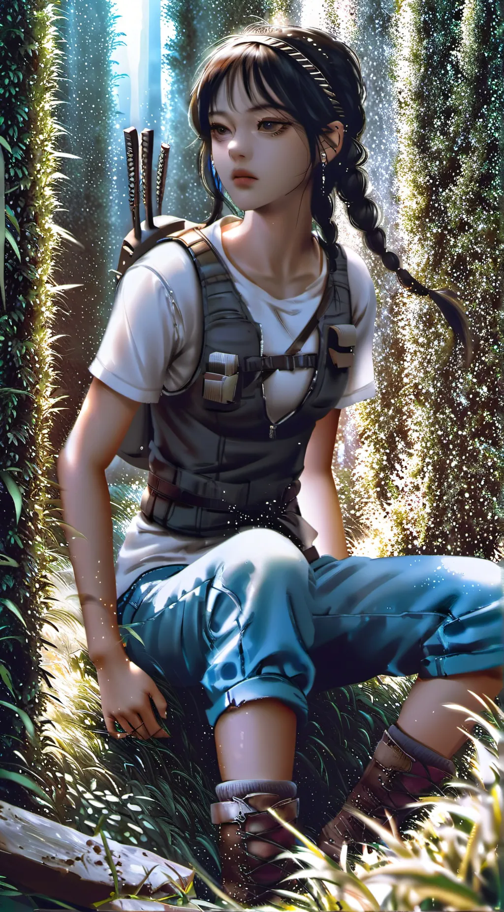 ai character: the maze runner background