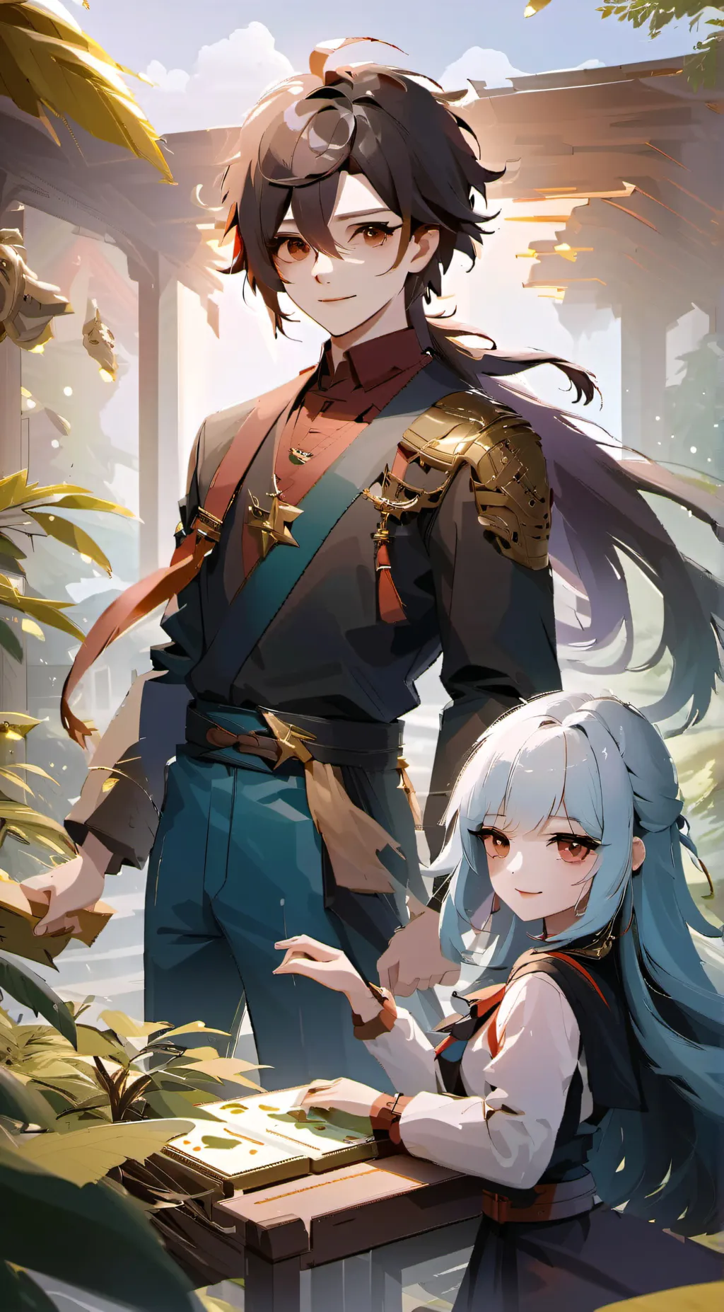 ai character: alen background