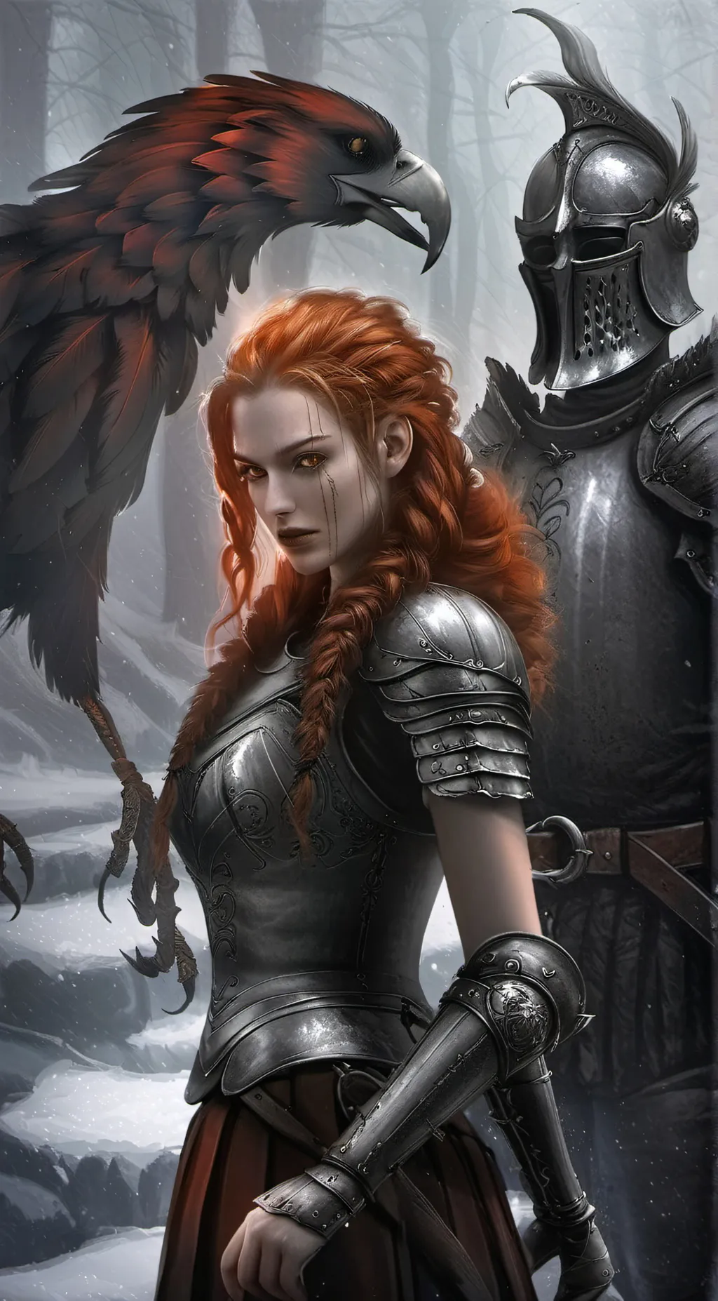 ai character: Monster slayer background
