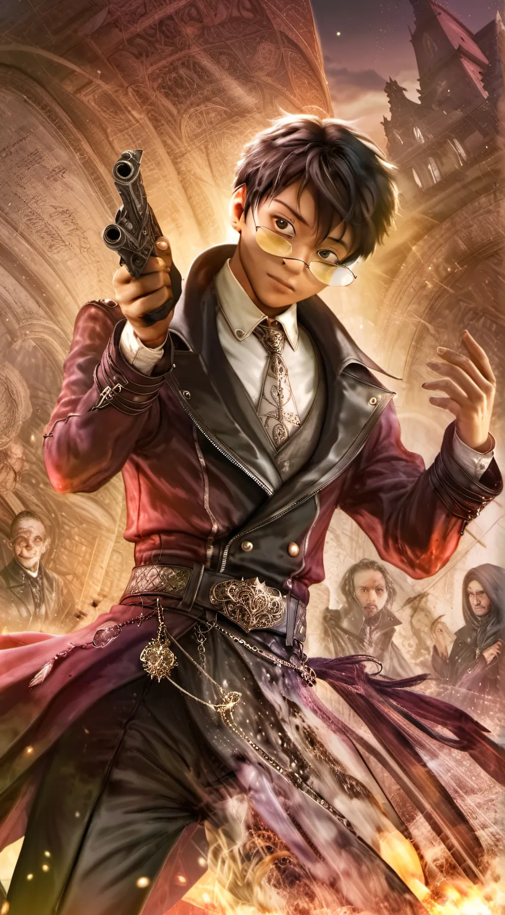 ai character: its the fbi MF! background