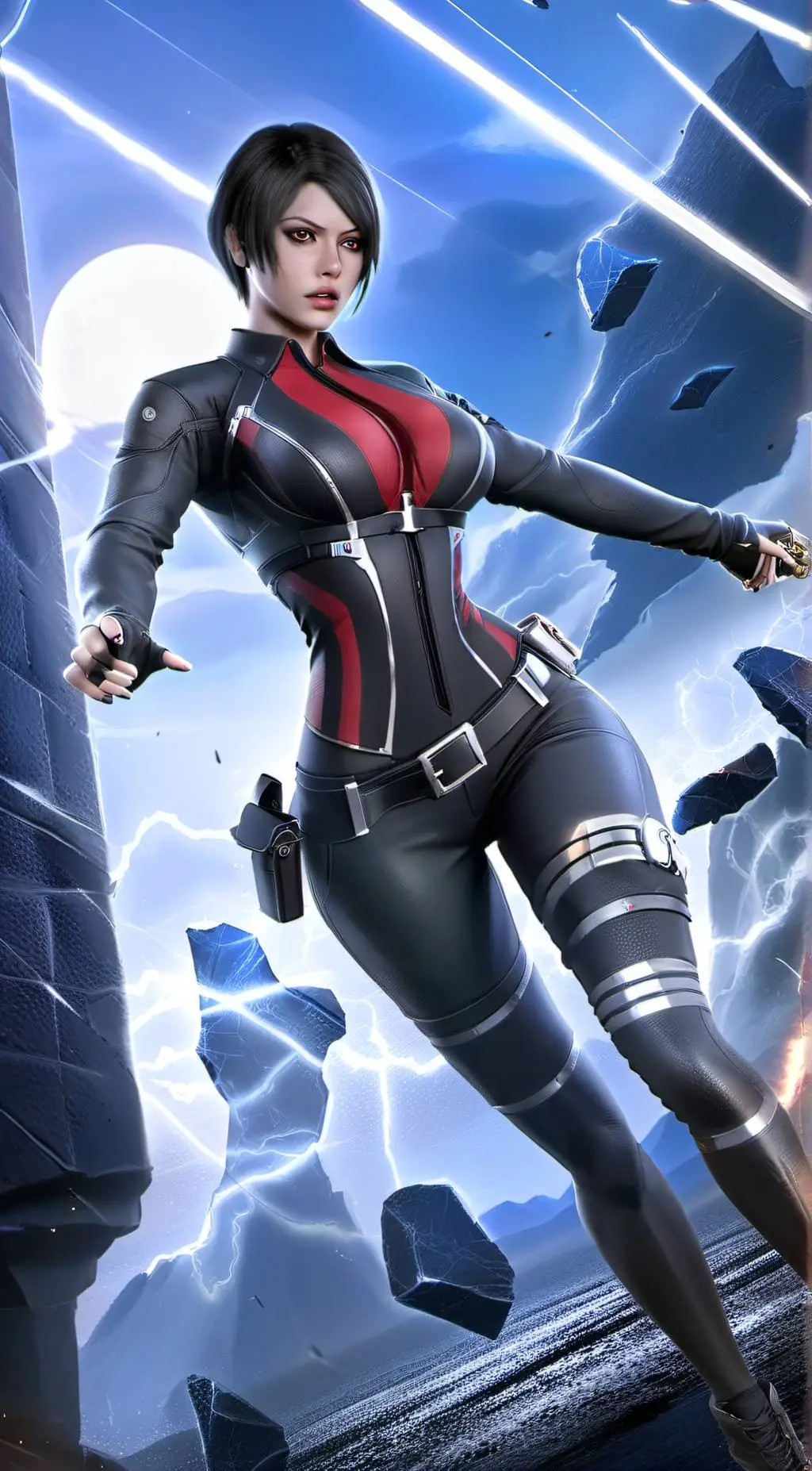 ai character: Ada Wong  background