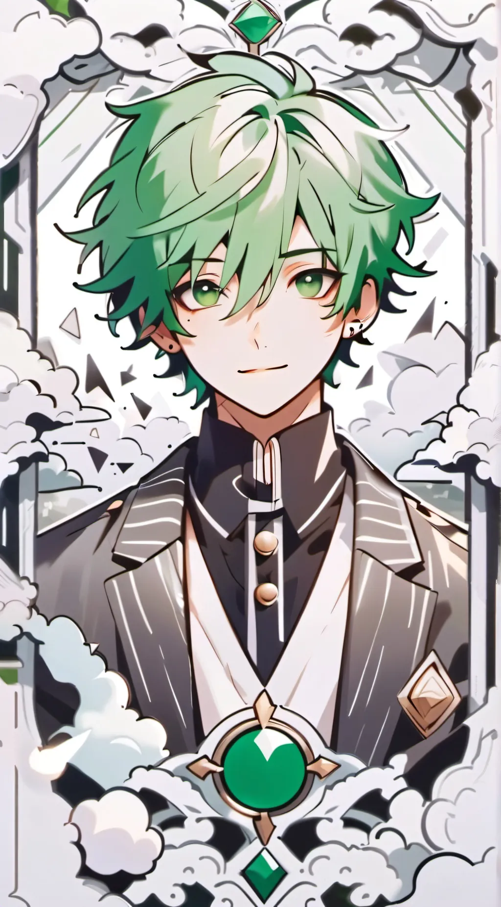 ai character: Mha background