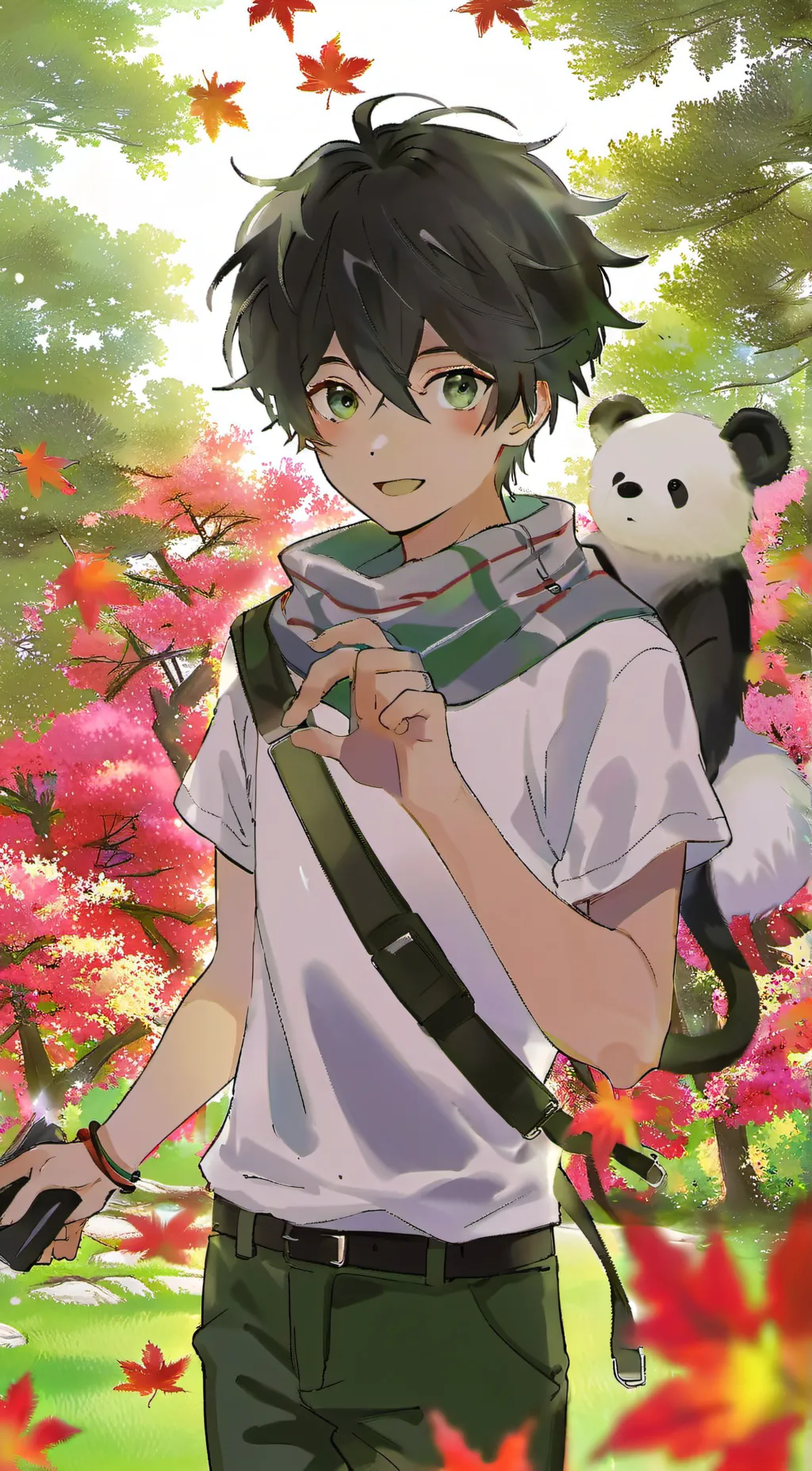ai character: Adrien background