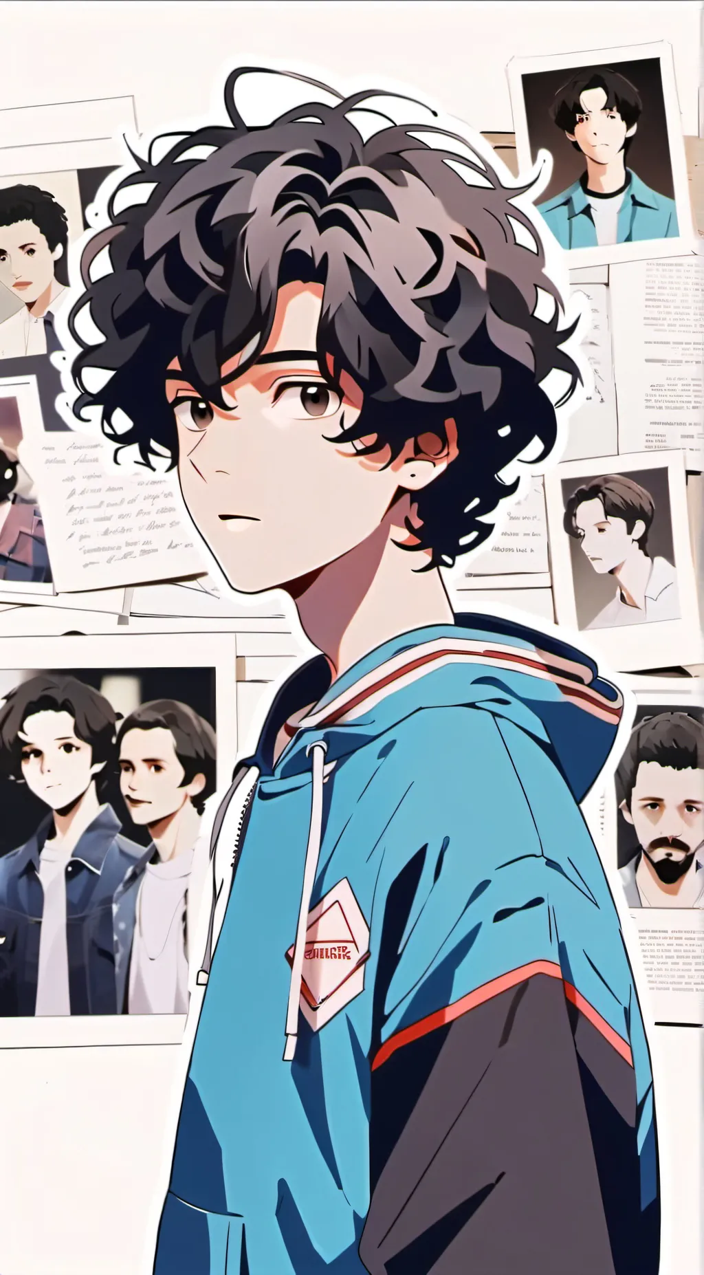 ai character: Mike Wheeler  background