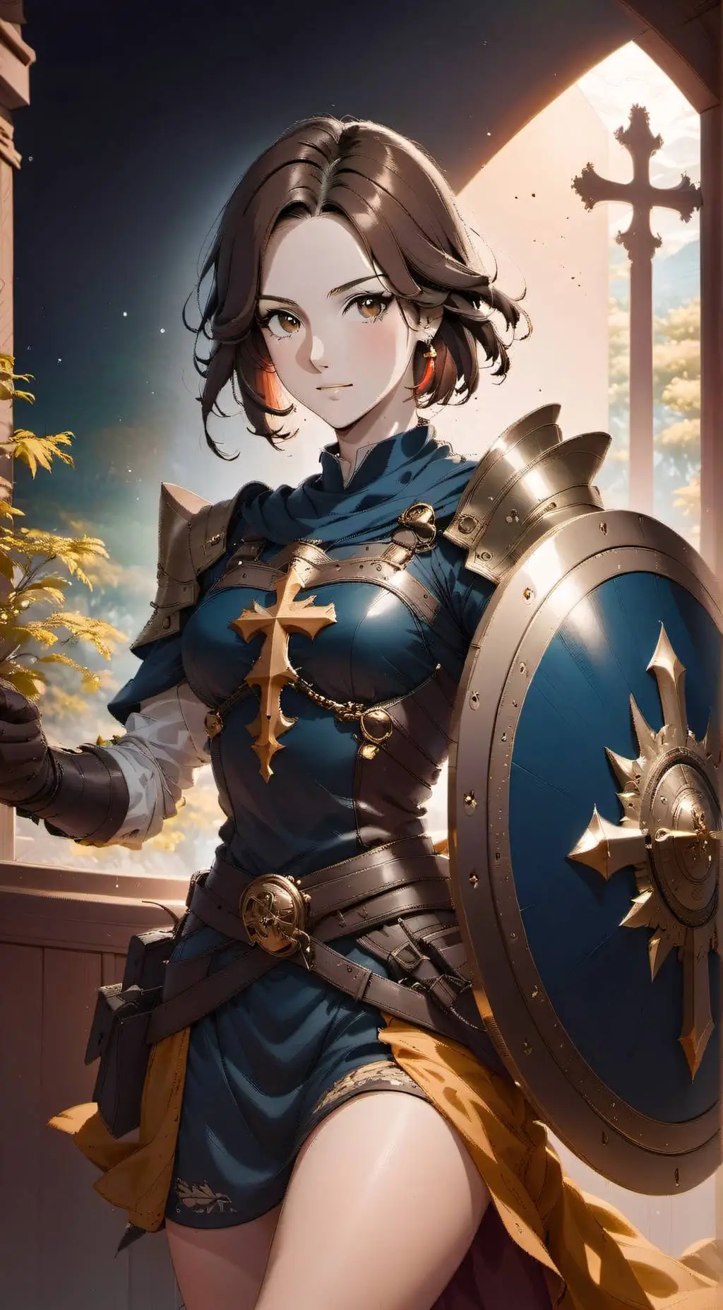 ai character: 克麗斯汀 background
