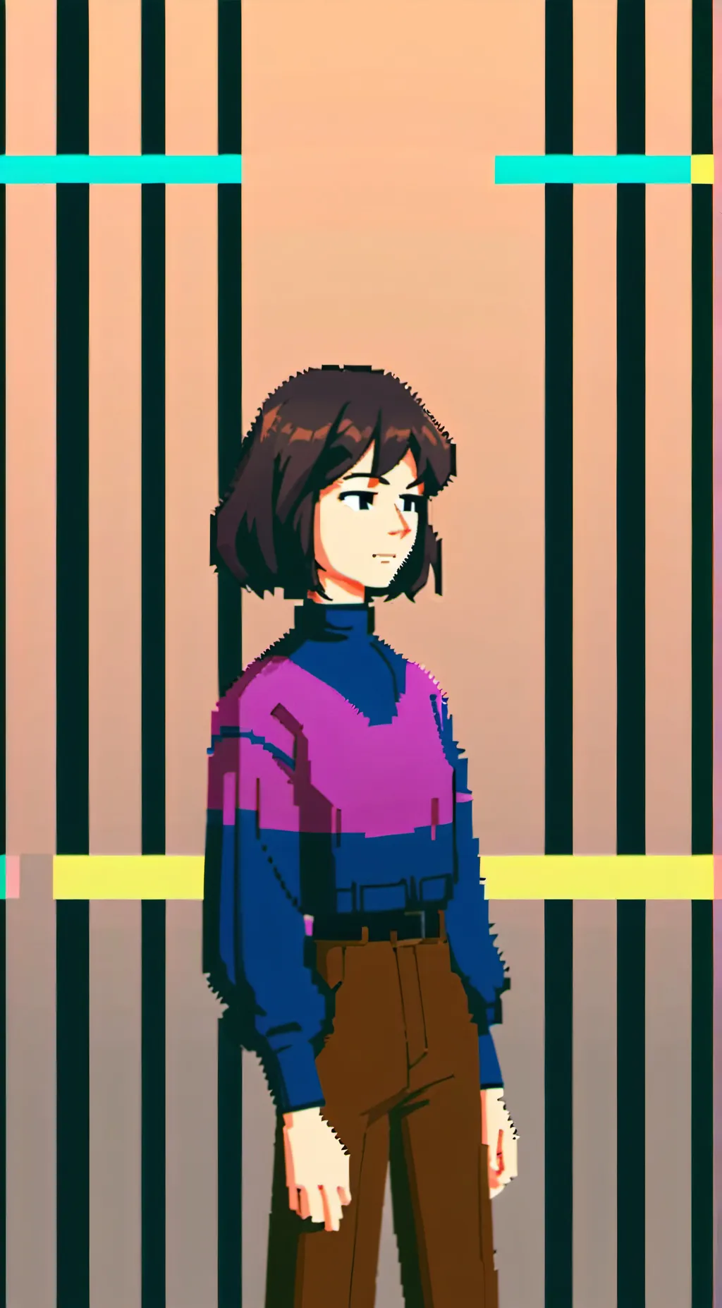 ai character: frisky  background