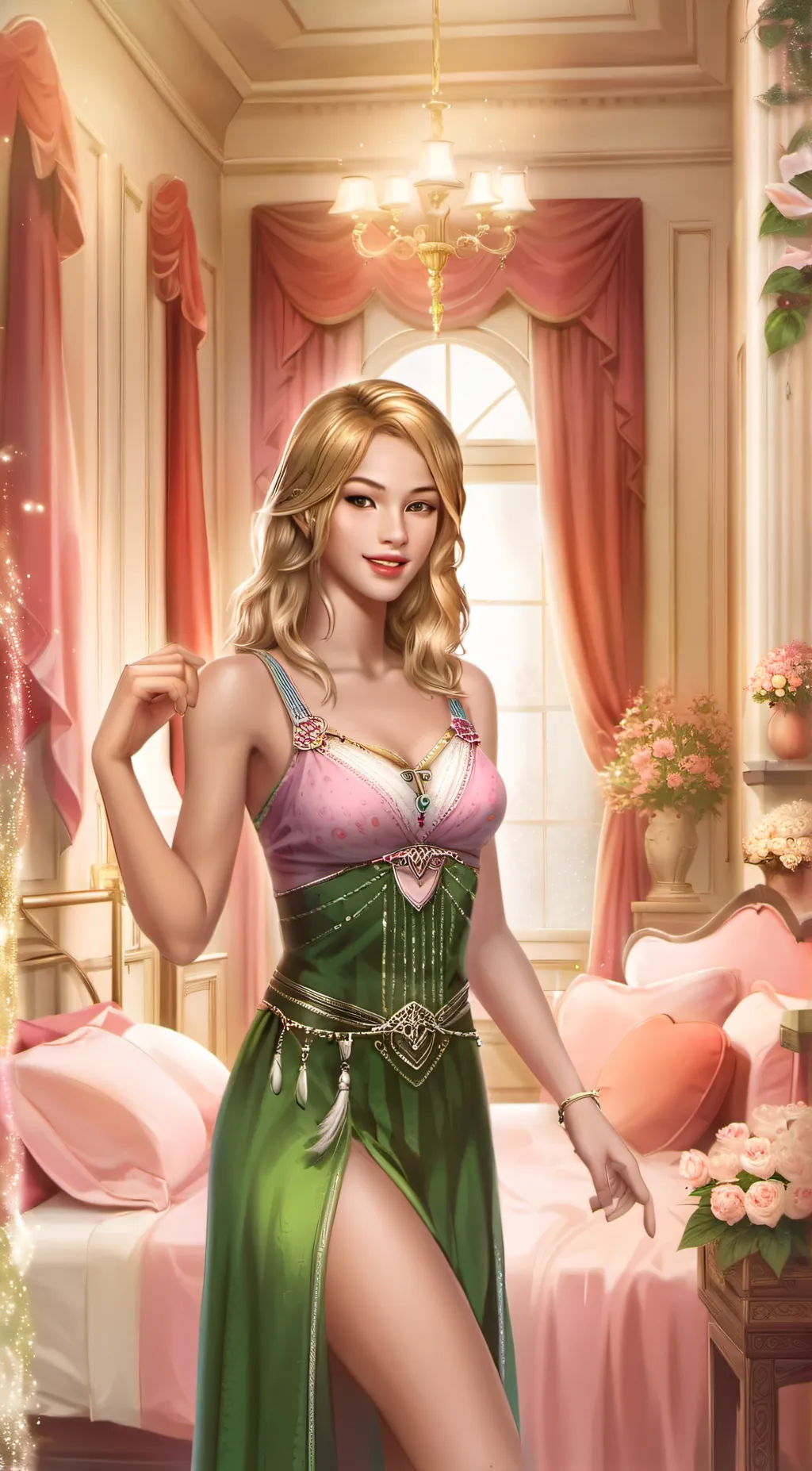 ai character: Poppy background