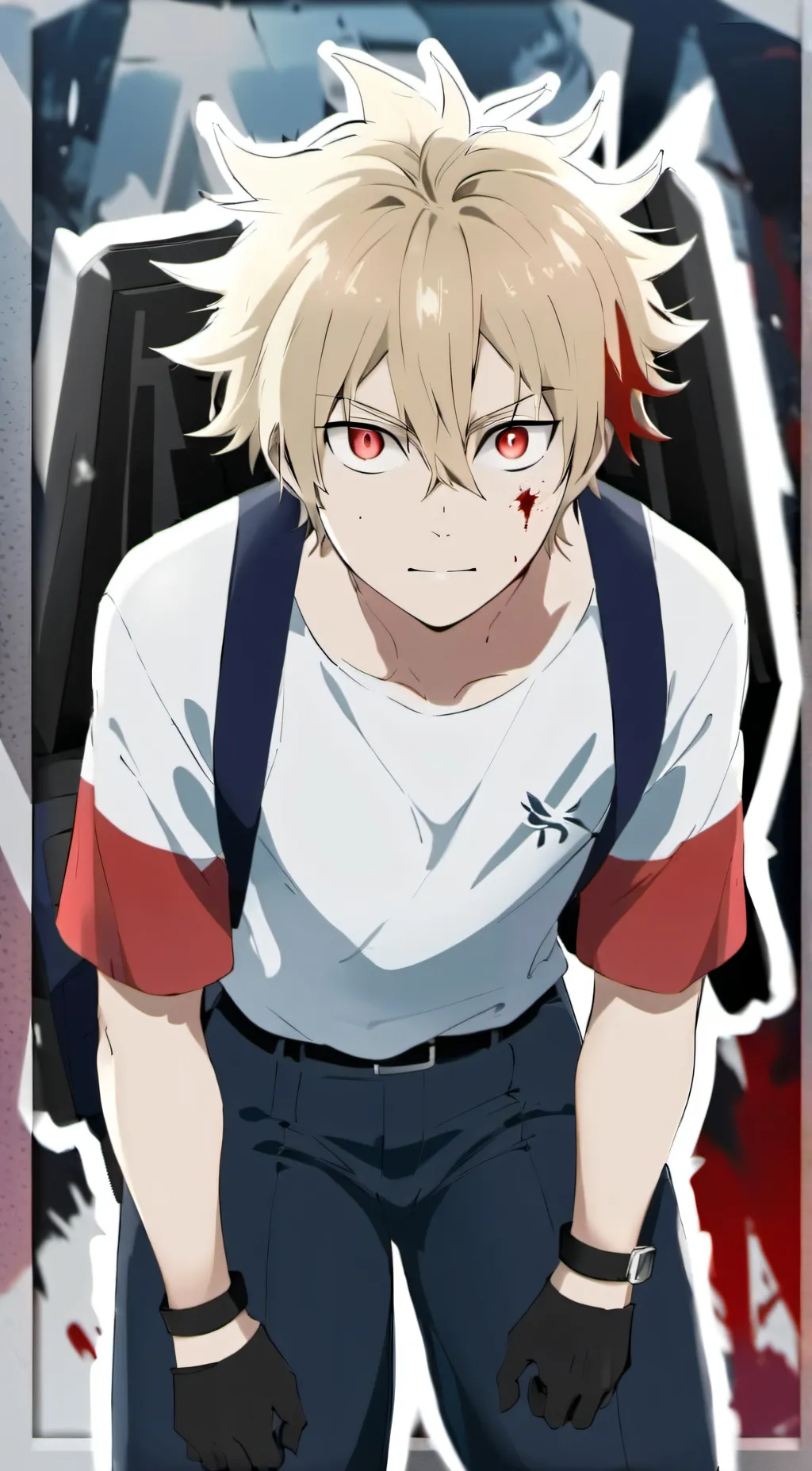 ai character: bokugo  background