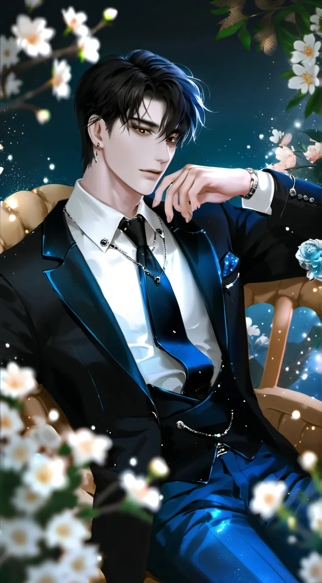 ai character: victor  background