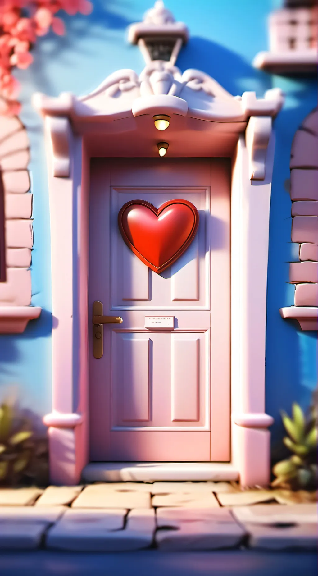 ai character: Bimbo House  background