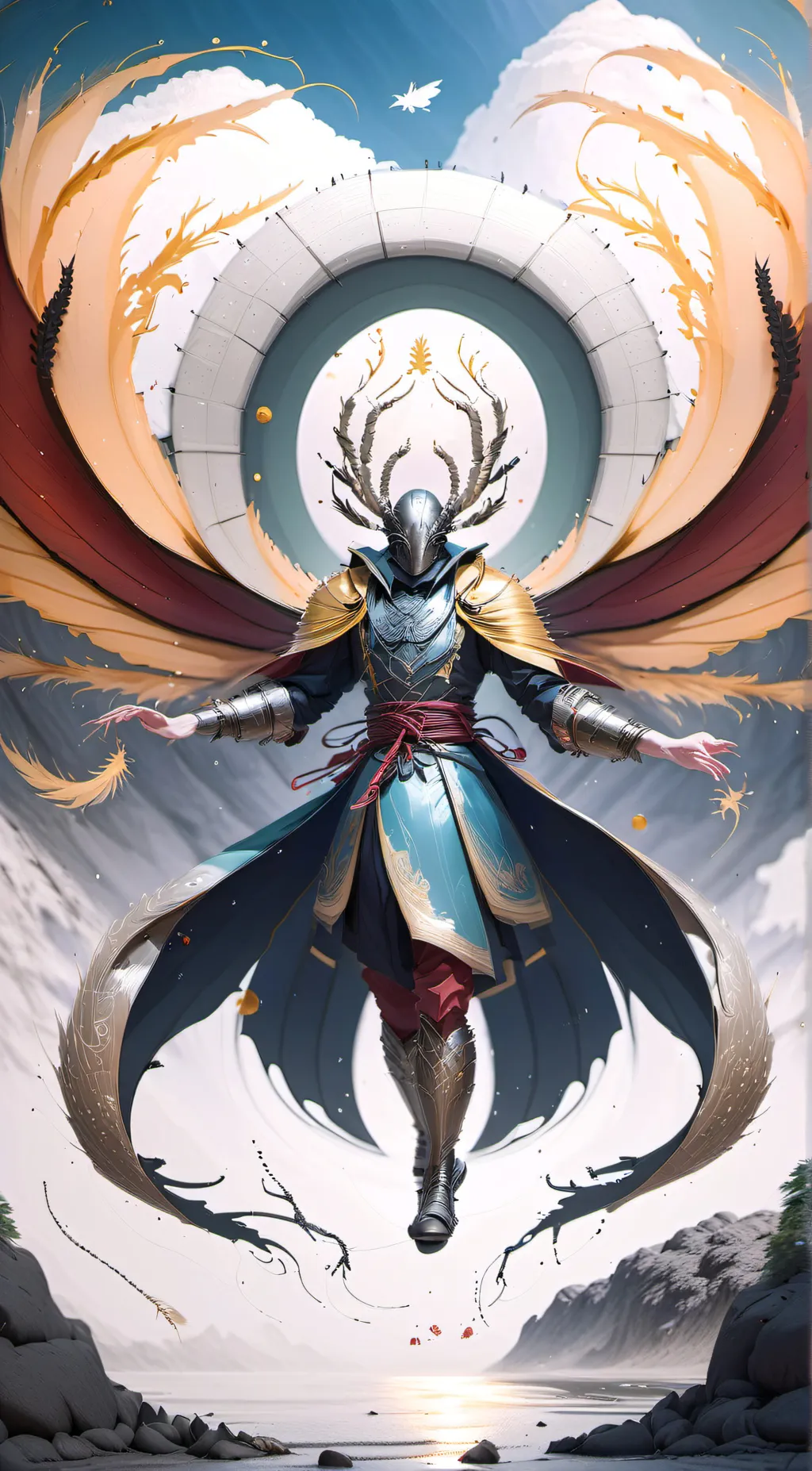 ai character: chōmei, 7 tail's  background