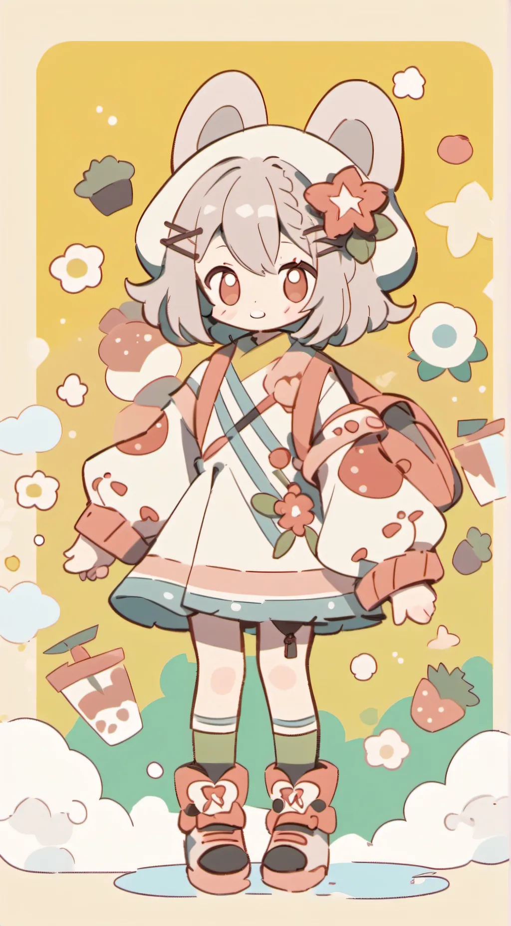 ai character: Daisy background