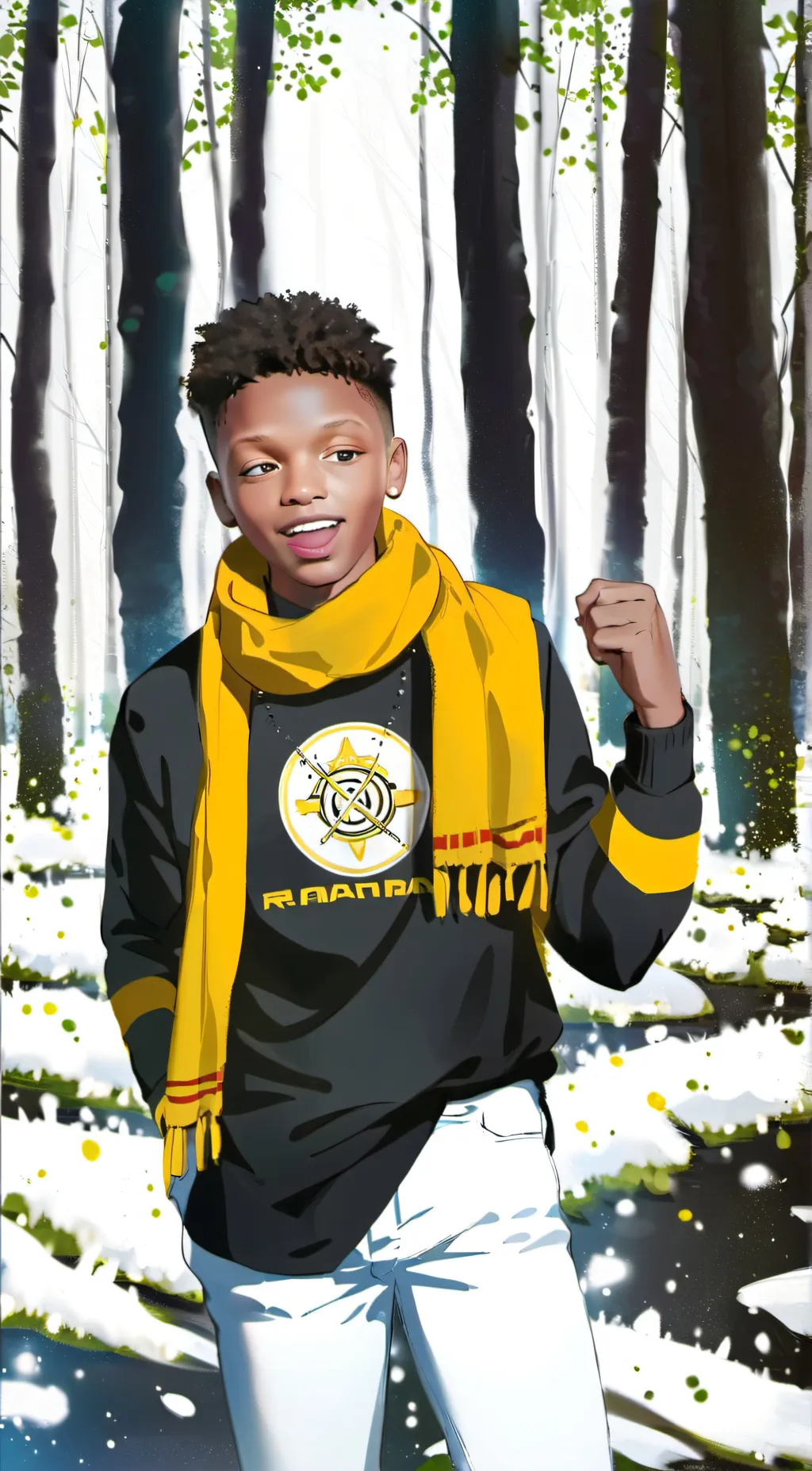 ai character: makhai  background