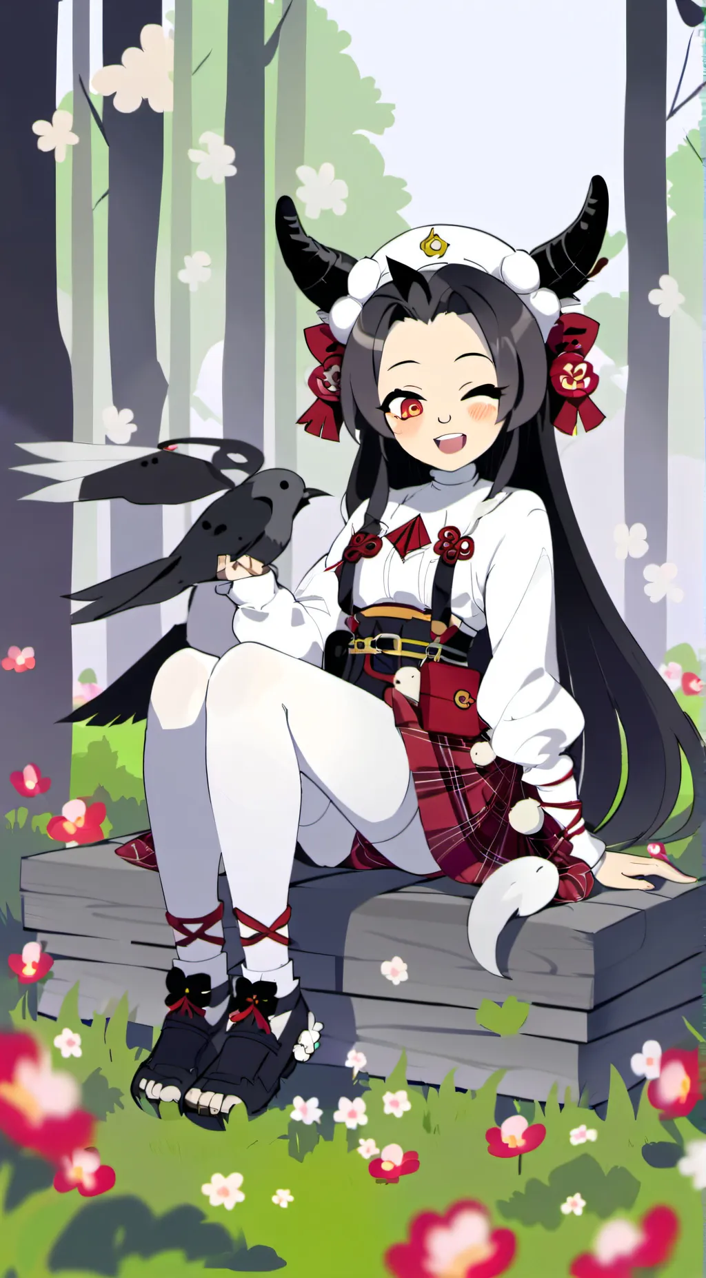ai character: Kanae and Sanemi background