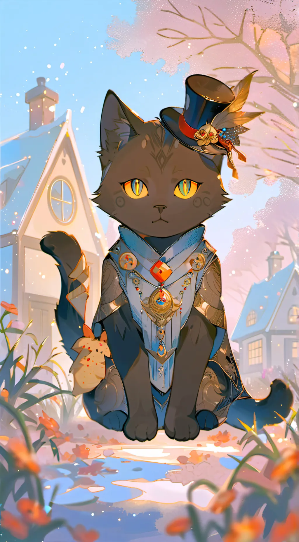 ai character: Smokey background